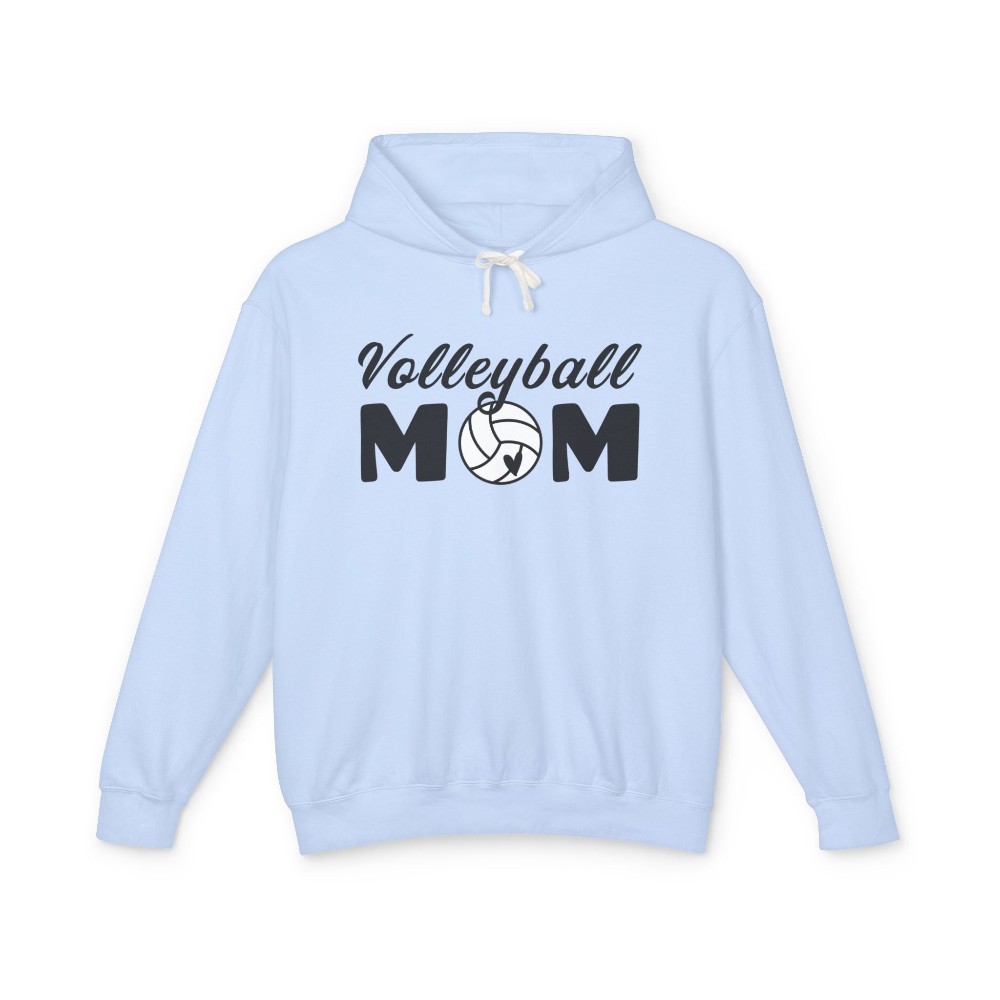 Mom Hooded Sweatshirt - Volleyball Mom | Hoodie by atgodanddesigns