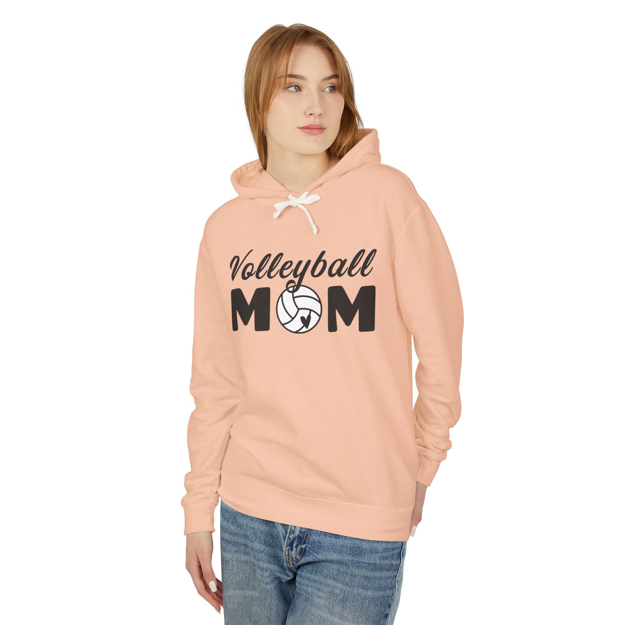 Mom Hooded Sweatshirt - Volleyball Mom | Hoodie by atgodanddesigns