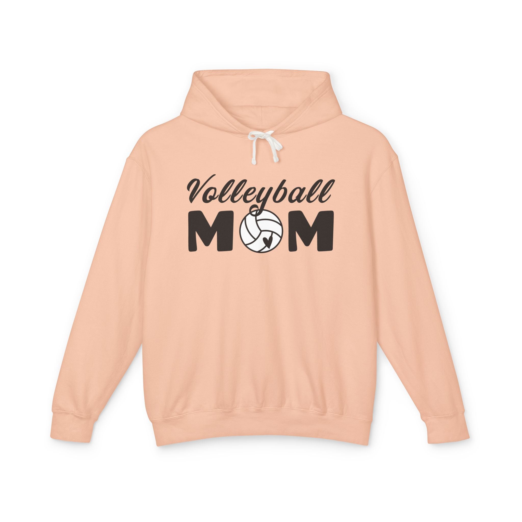 Mom Hooded Sweatshirt - Volleyball Mom | Hoodie by atgodanddesigns