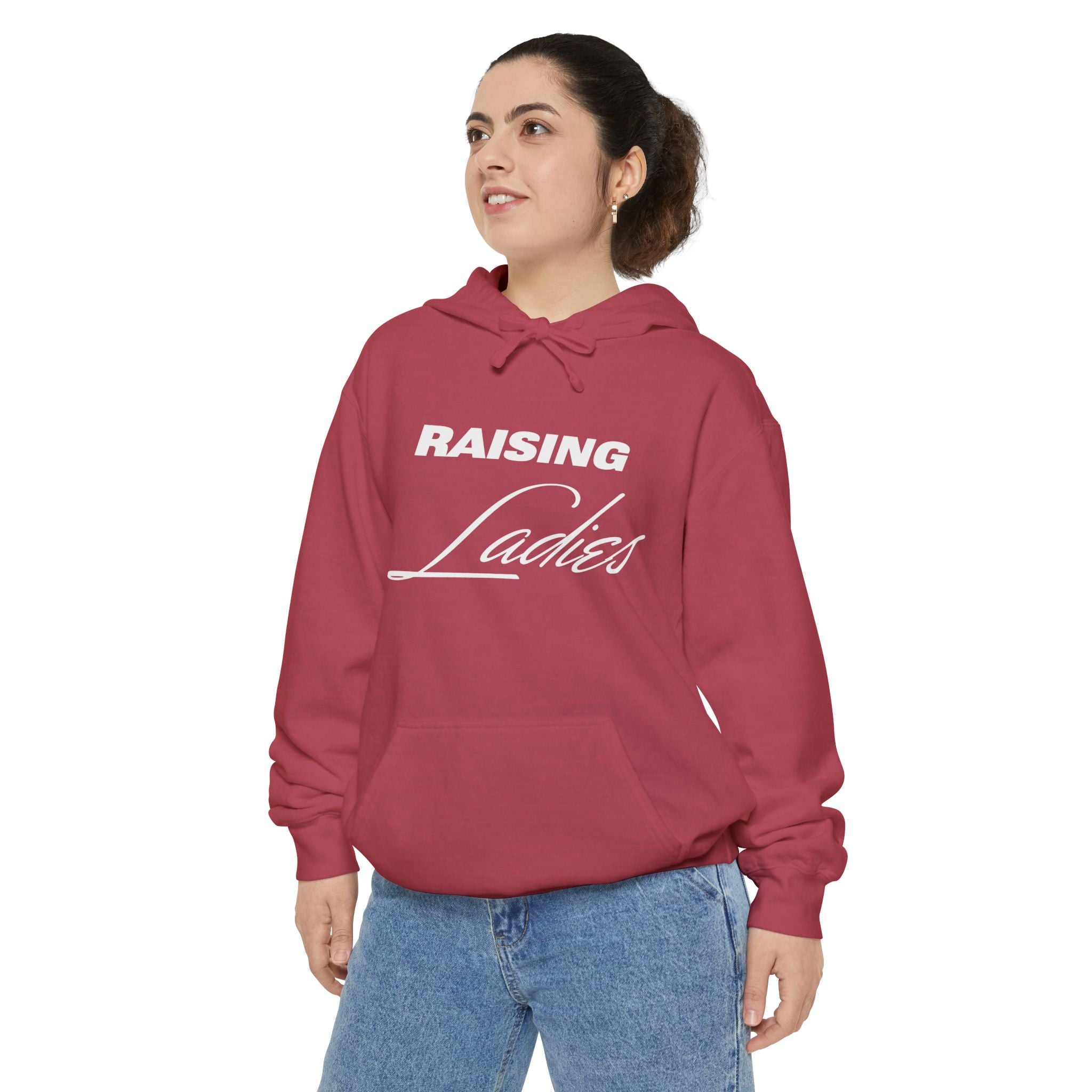 Mom Hoodie - Raising Ladies | Hoodie by atgodanddesigns