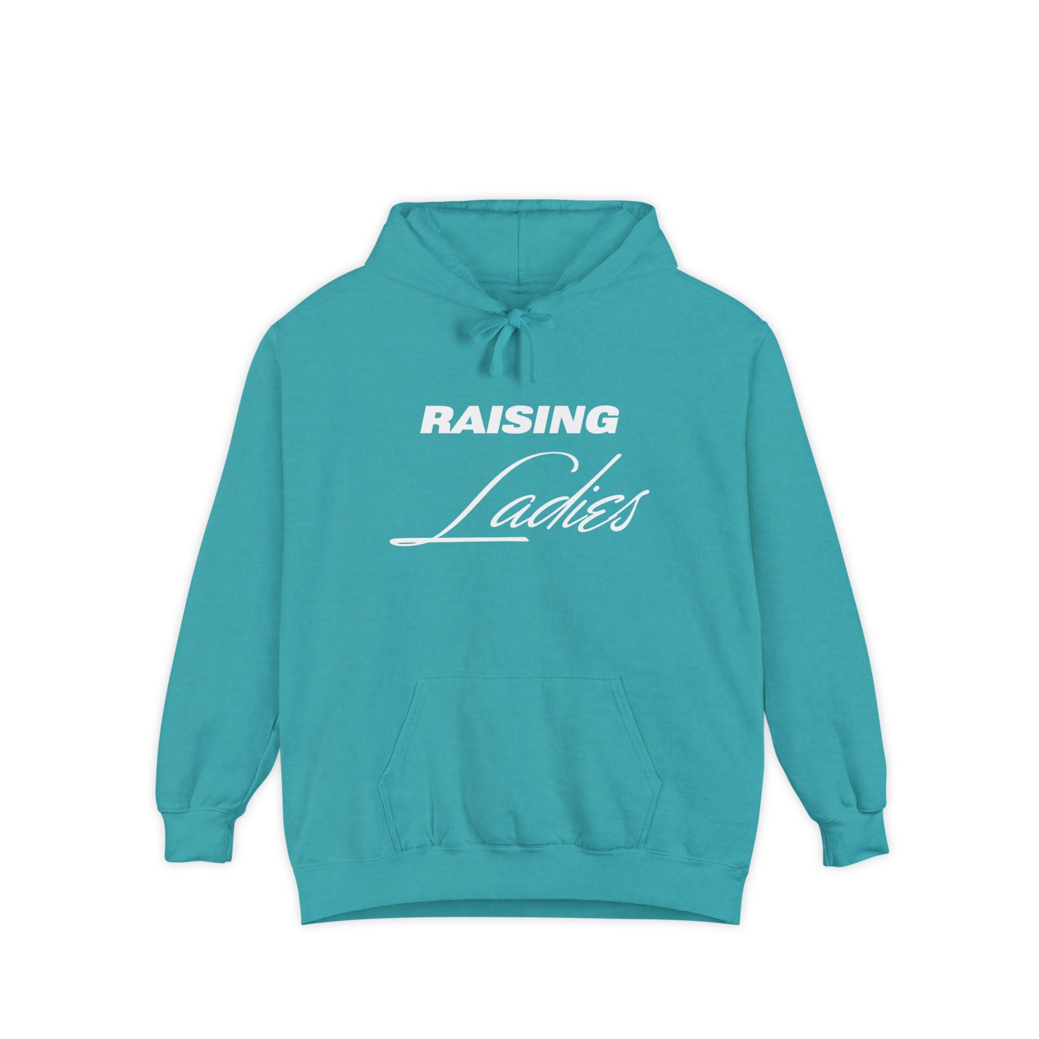Mom Hoodie - Raising Ladies | Hoodie by atgodanddesigns