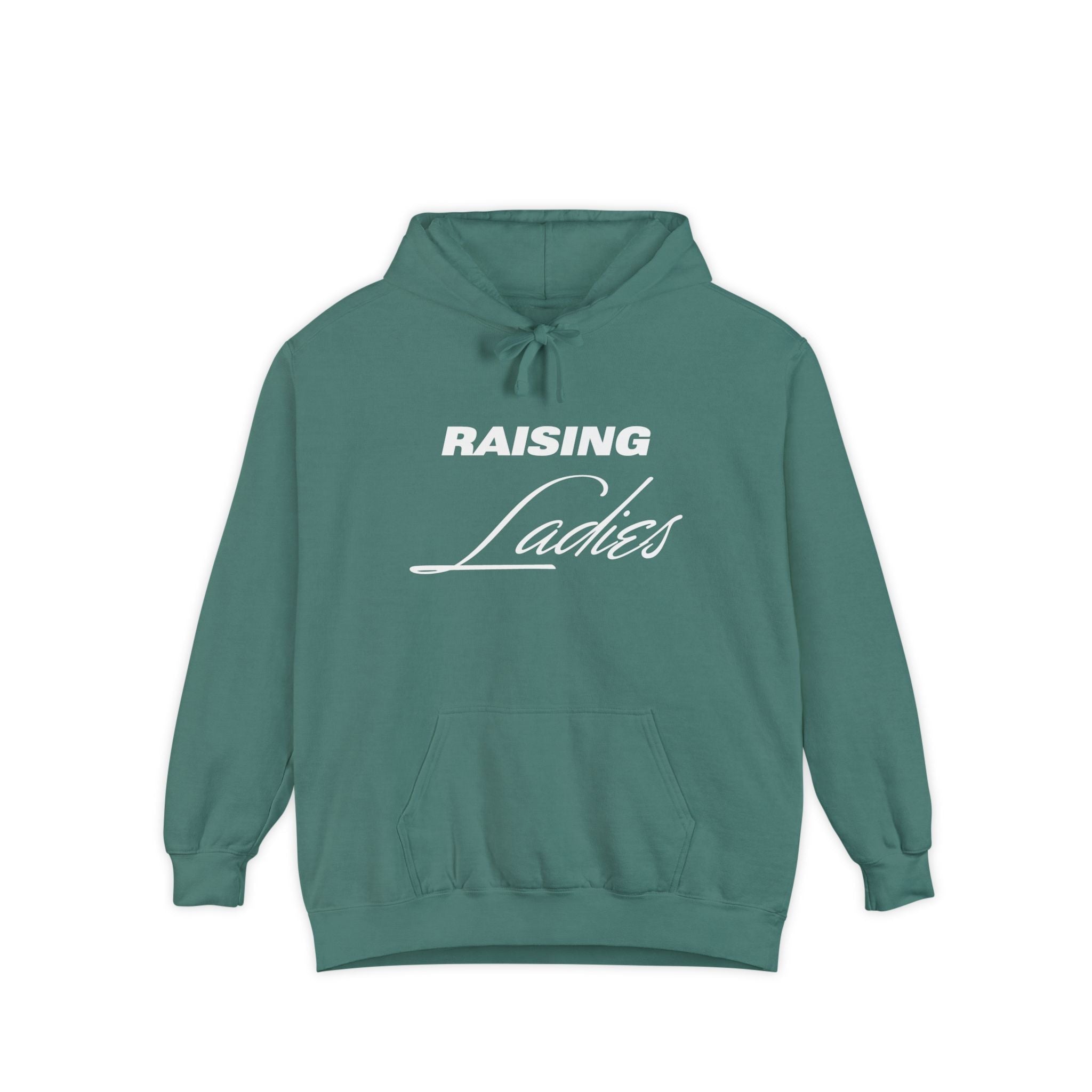 Mom Hoodie - Raising Ladies | Hoodie by atgodanddesigns
