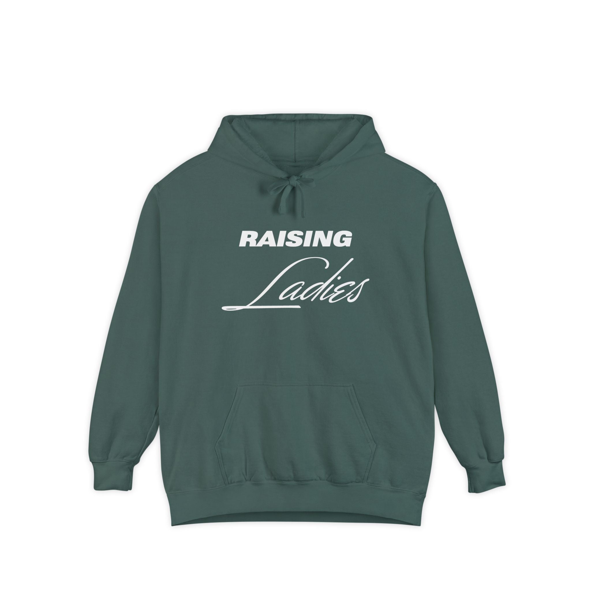 Mom Hoodie - Raising Ladies | Hoodie by atgodanddesigns