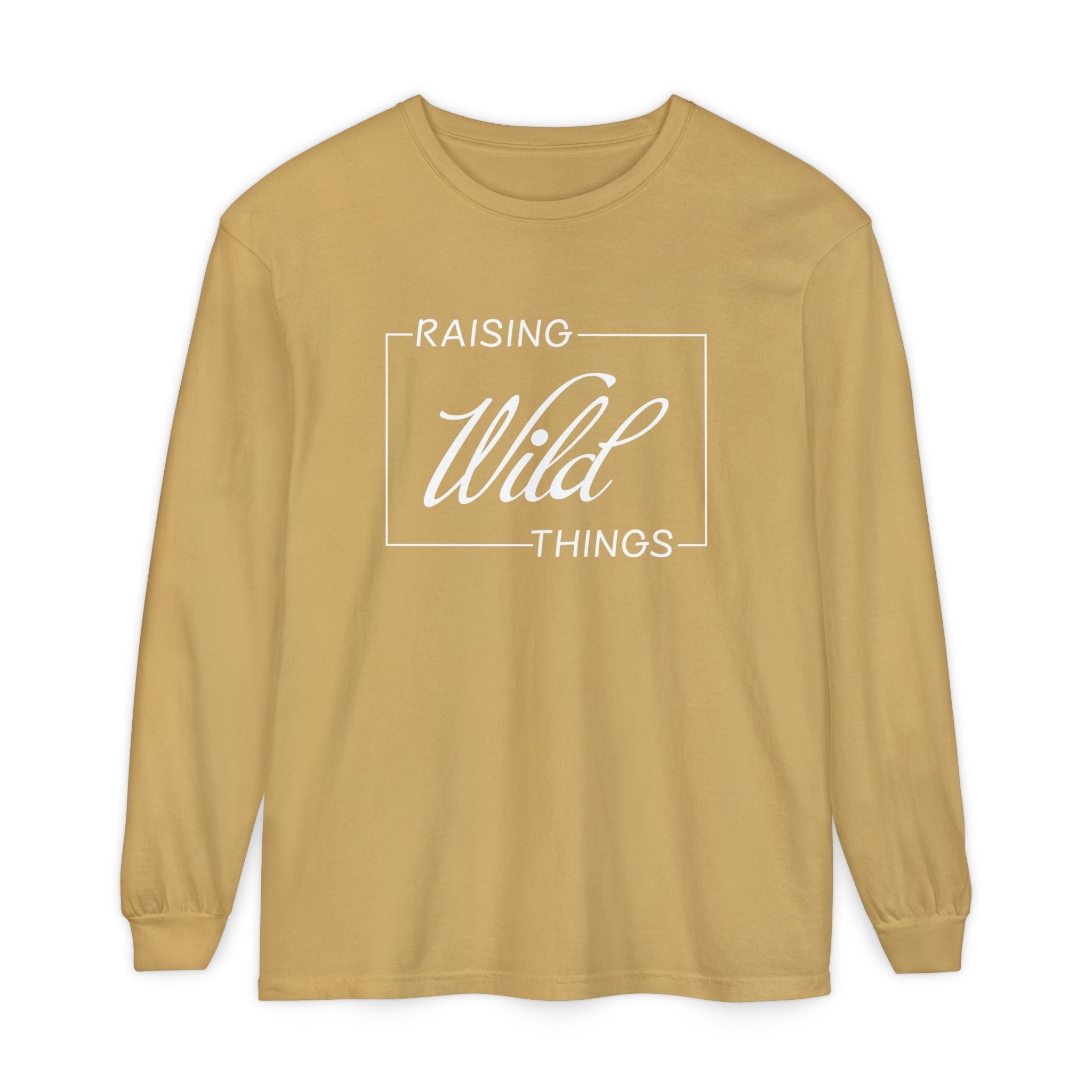 Mom Long Sleeve - Raising Wild Things | Long - sleeve by atgodanddesigns