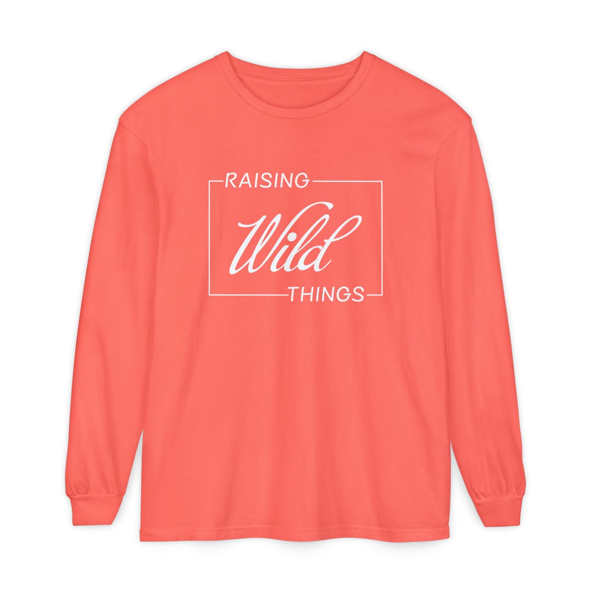 Mom Long Sleeve - Raising Wild Things | Long - sleeve by atgodanddesigns