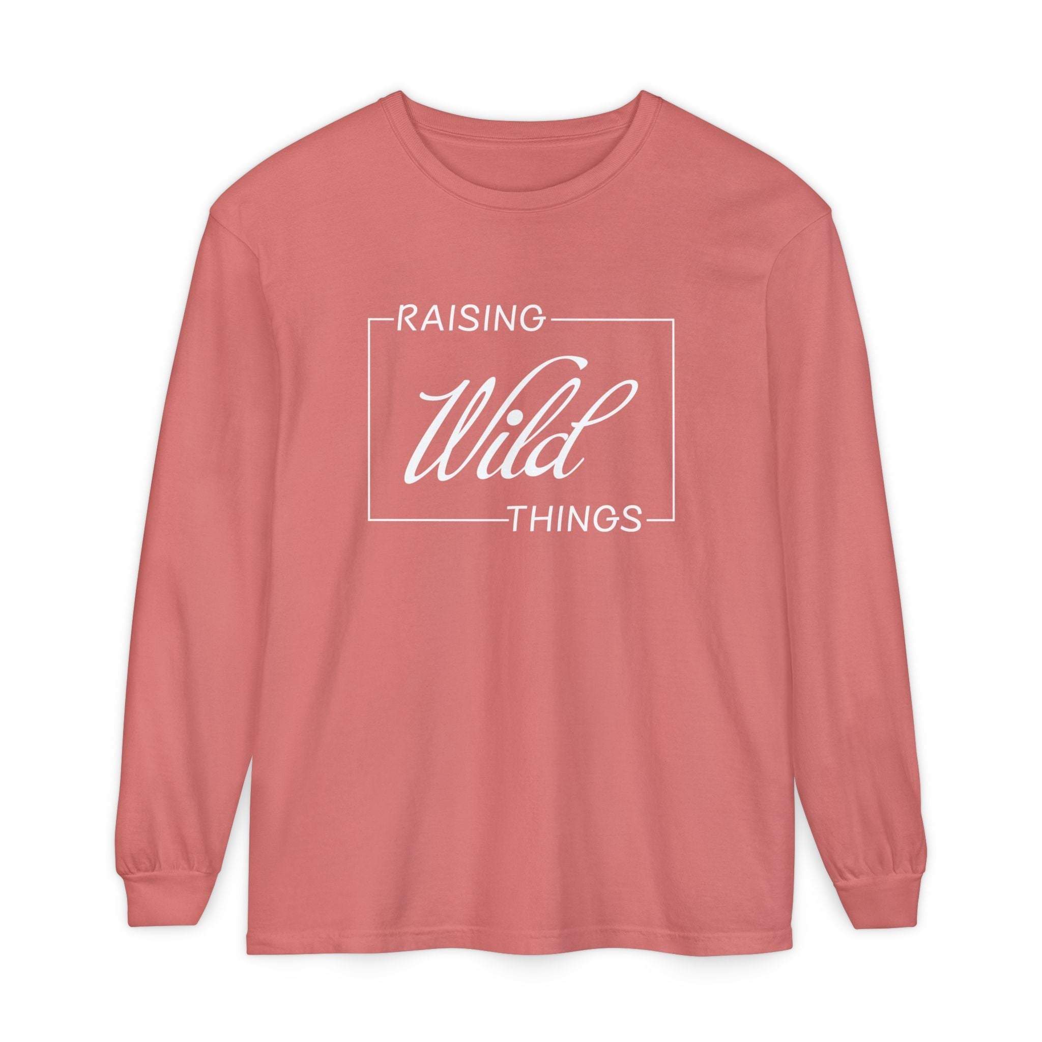 Mom Long Sleeve - Raising Wild Things | Long - sleeve by atgodanddesigns