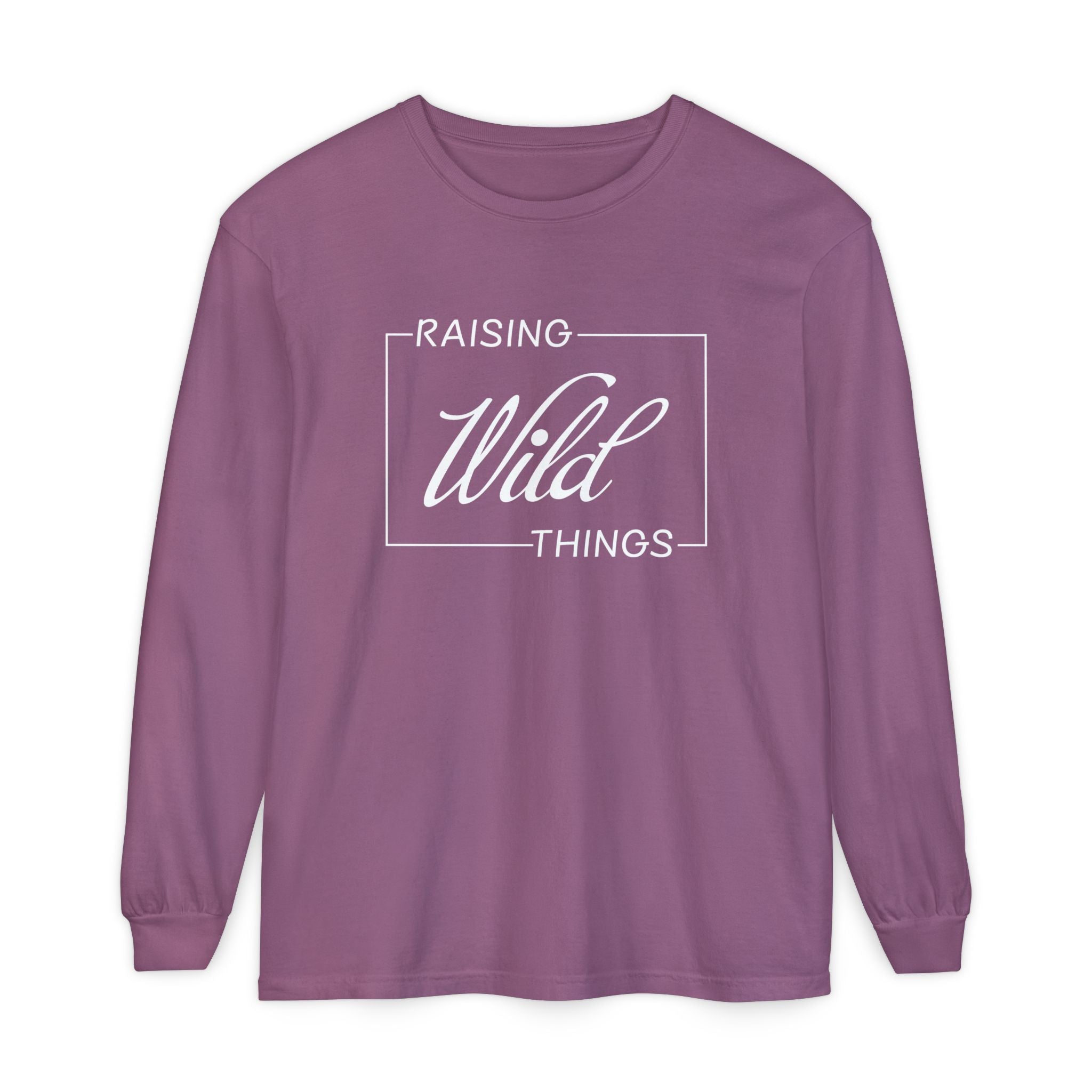 Mom Long Sleeve - Raising Wild Things | Long - sleeve by atgodanddesigns