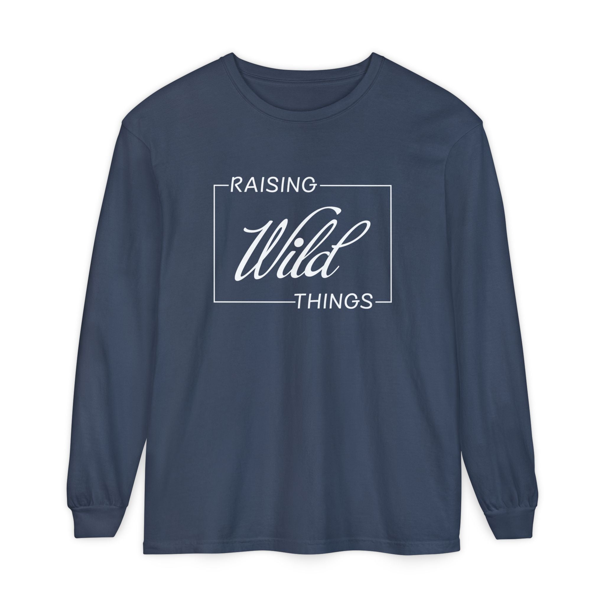 Mom Long Sleeve - Raising Wild Things | Long - sleeve by atgodanddesigns
