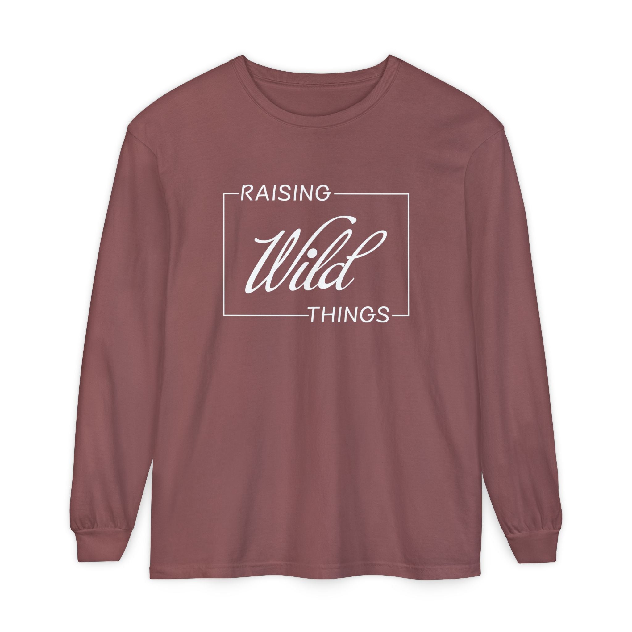 Mom Long Sleeve - Raising Wild Things | Long - sleeve by atgodanddesigns