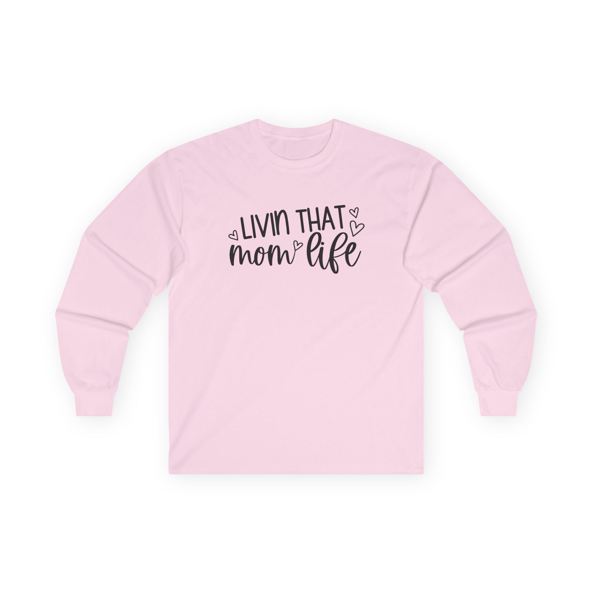 Mom Long Sleeve T-Shirt - Livin' That Mom Life | Long - sleeve by atgodanddesigns