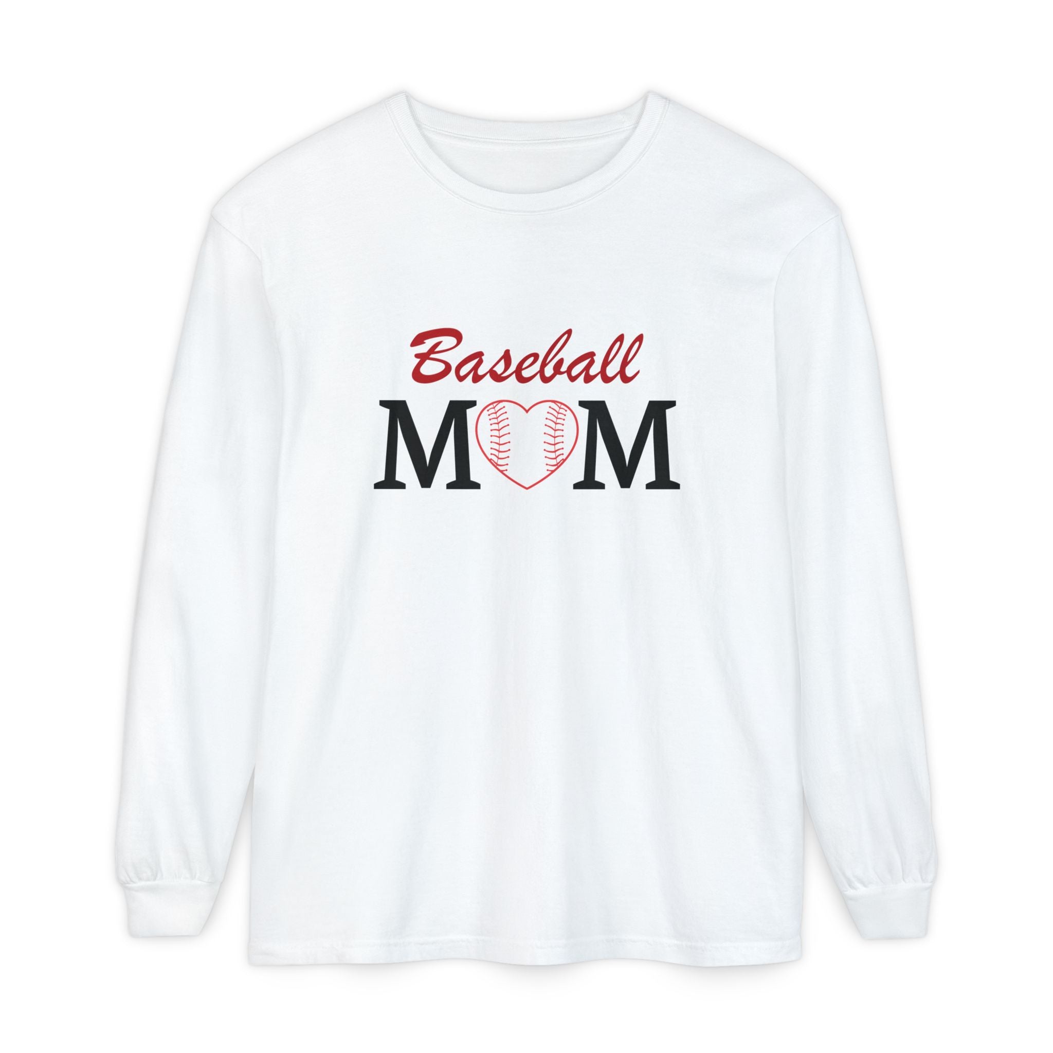 Mom Long Sleeve Tee - Baseball Mom | Long - sleeve by atgodanddesigns