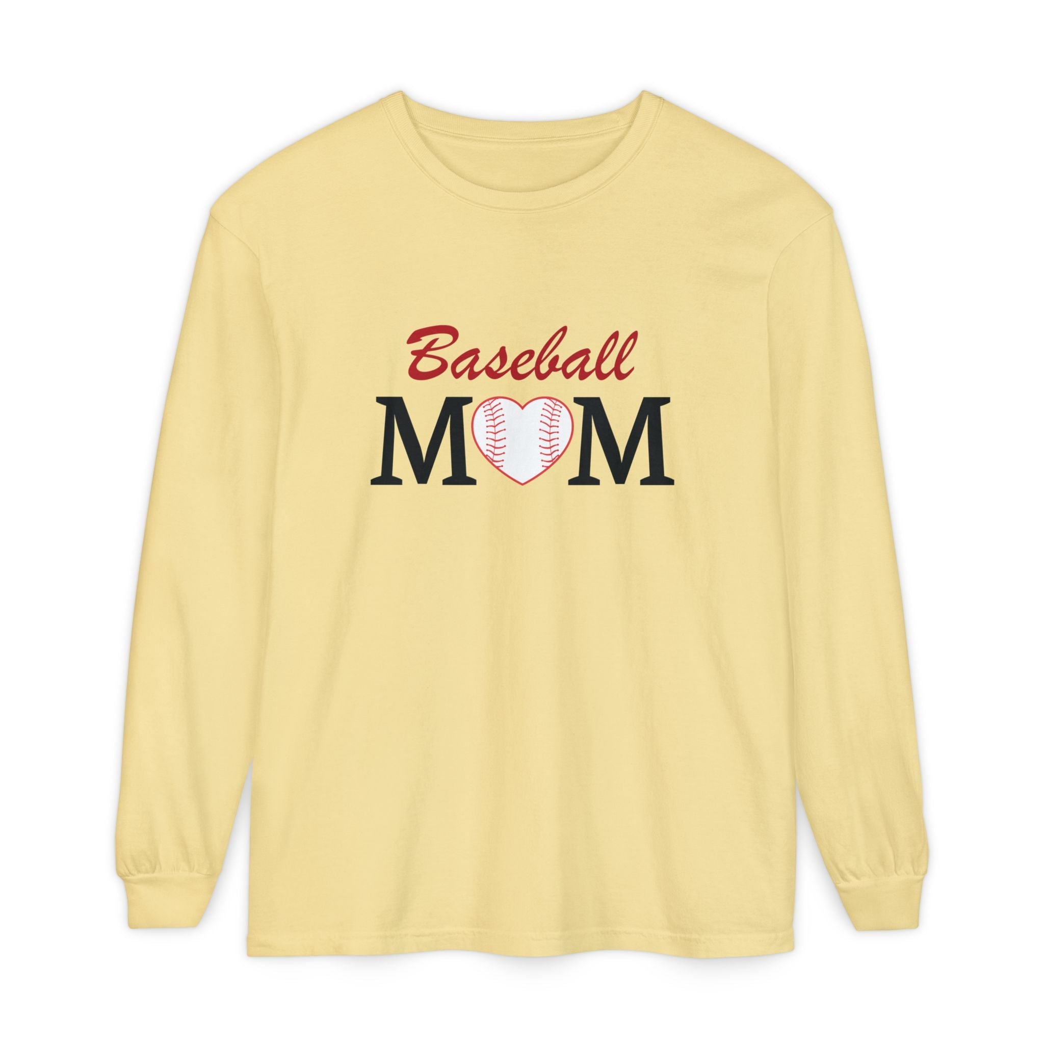 Mom Long Sleeve Tee - Baseball Mom | Long - sleeve by atgodanddesigns