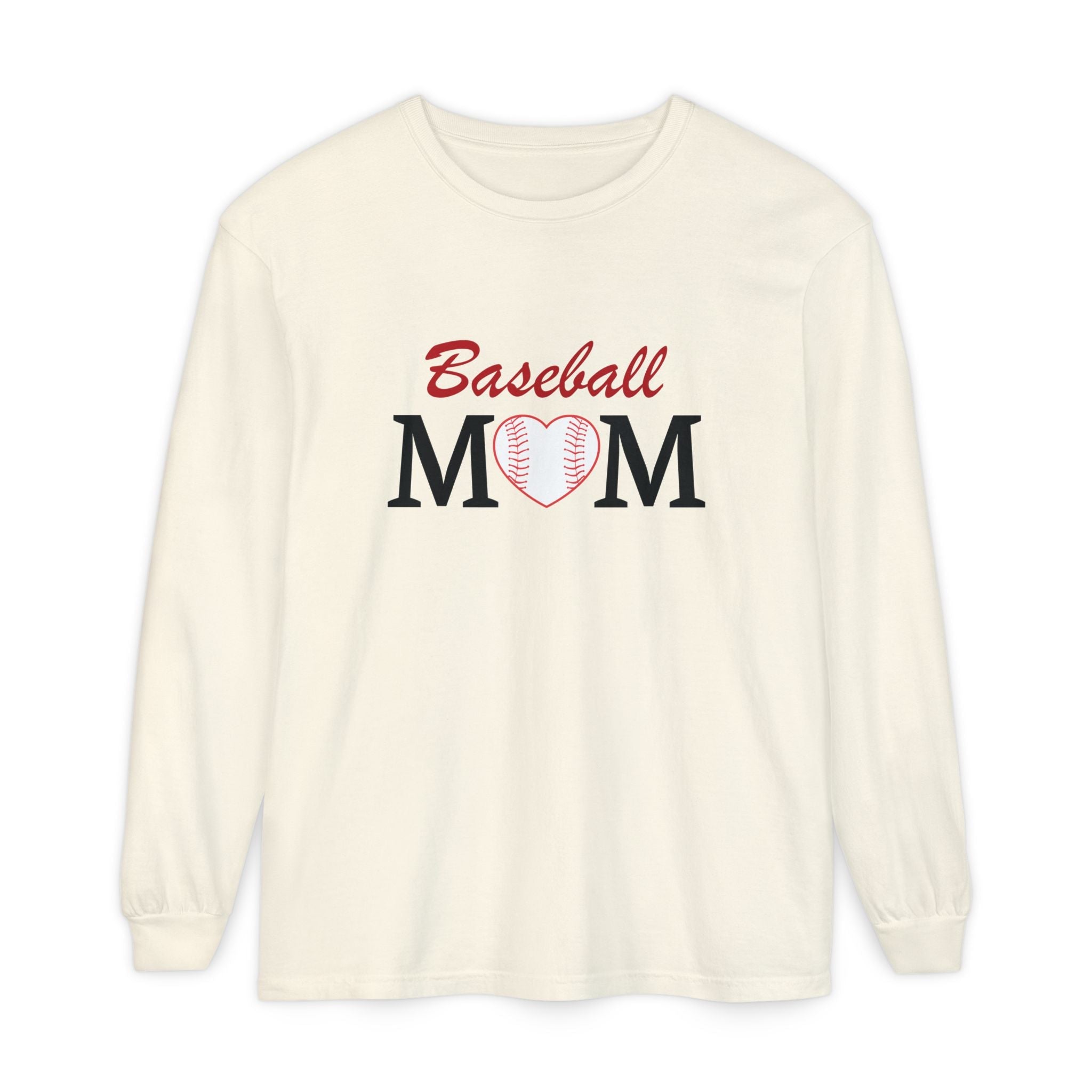 Mom Long Sleeve Tee - Baseball Mom | Long - sleeve by atgodanddesigns