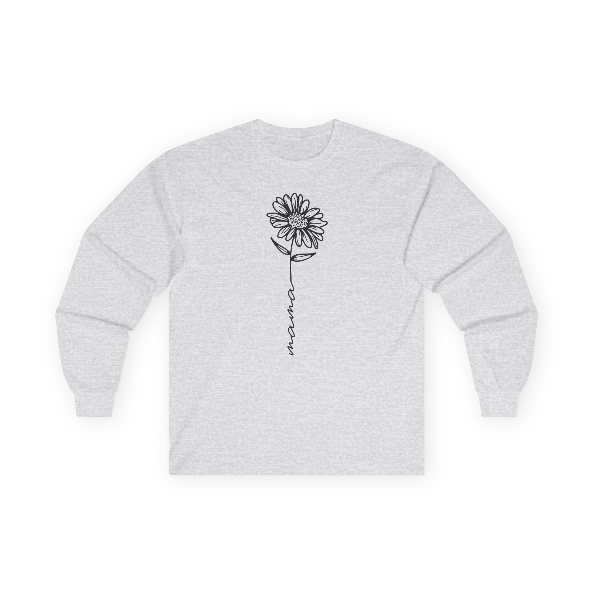Mom Long Sleeve Tee - Floral Moma | Long - sleeve by atgodanddesigns
