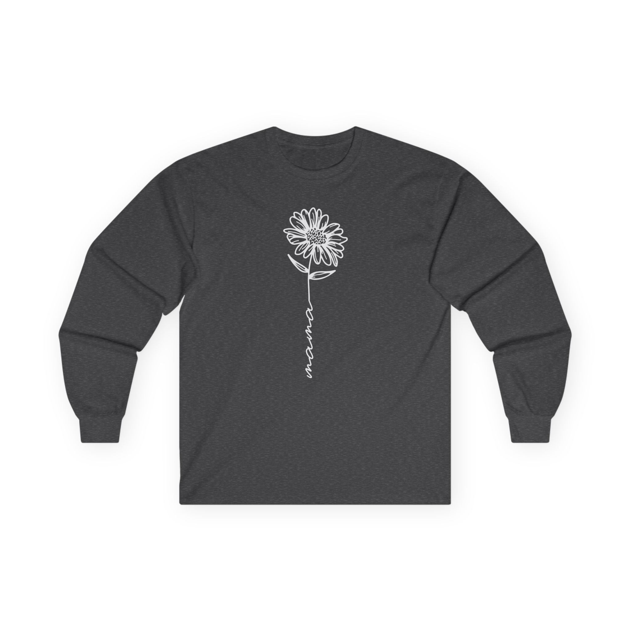 Mom Long Sleeve Tee - Floral Moma | Long - sleeve by atgodanddesigns