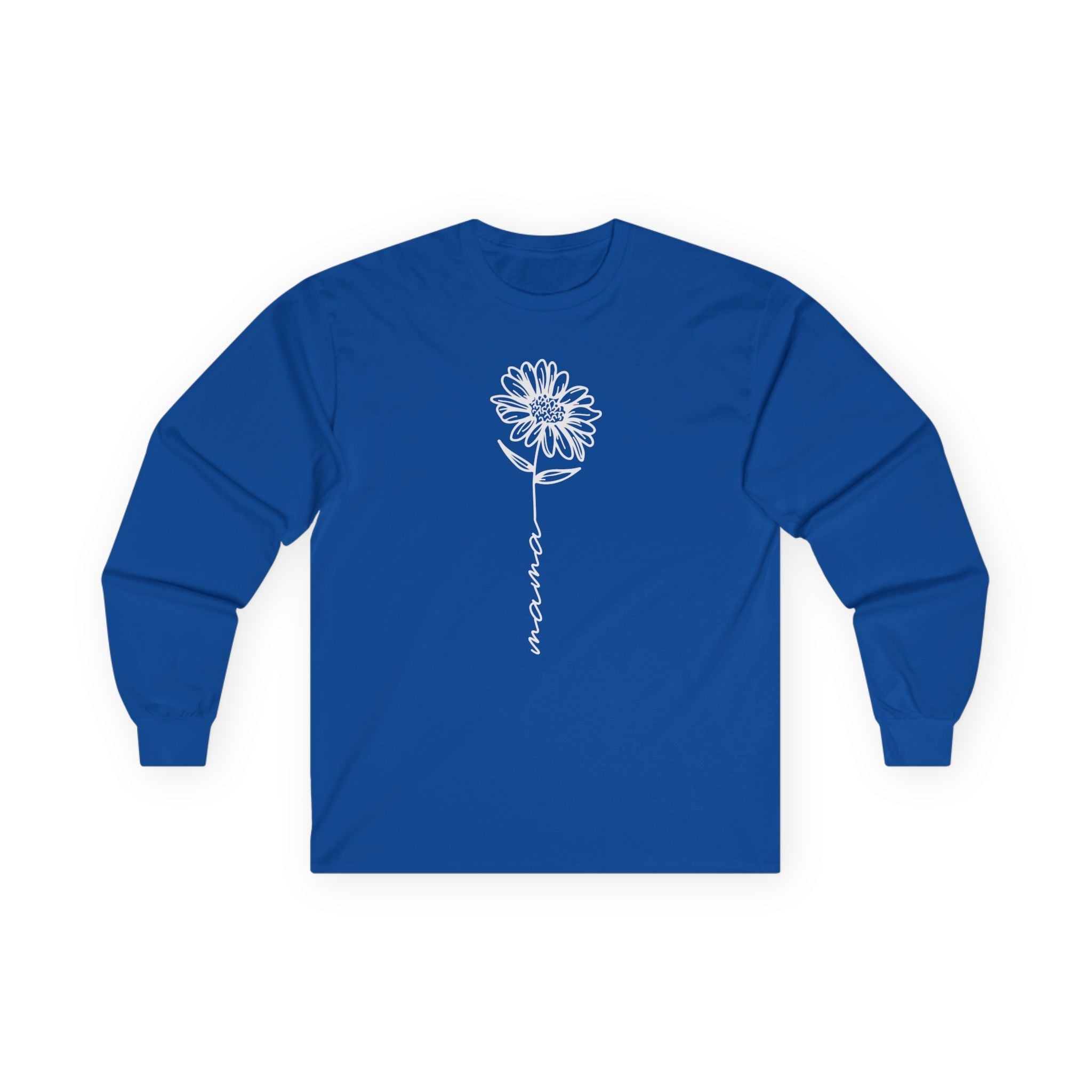 Mom Long Sleeve Tee - Floral Moma | Long - sleeve by atgodanddesigns