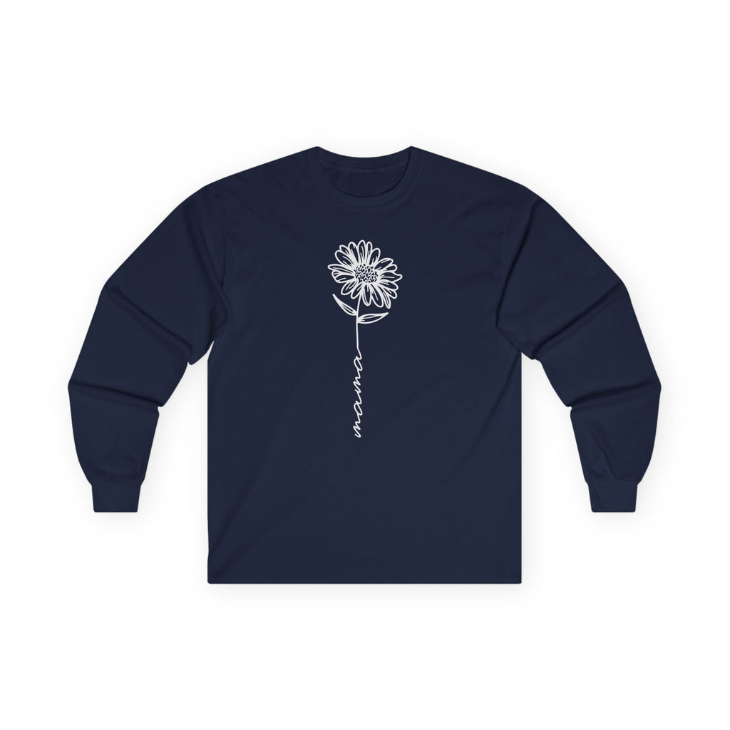 Mom Long Sleeve Tee - Floral Moma | Long - sleeve by atgodanddesigns
