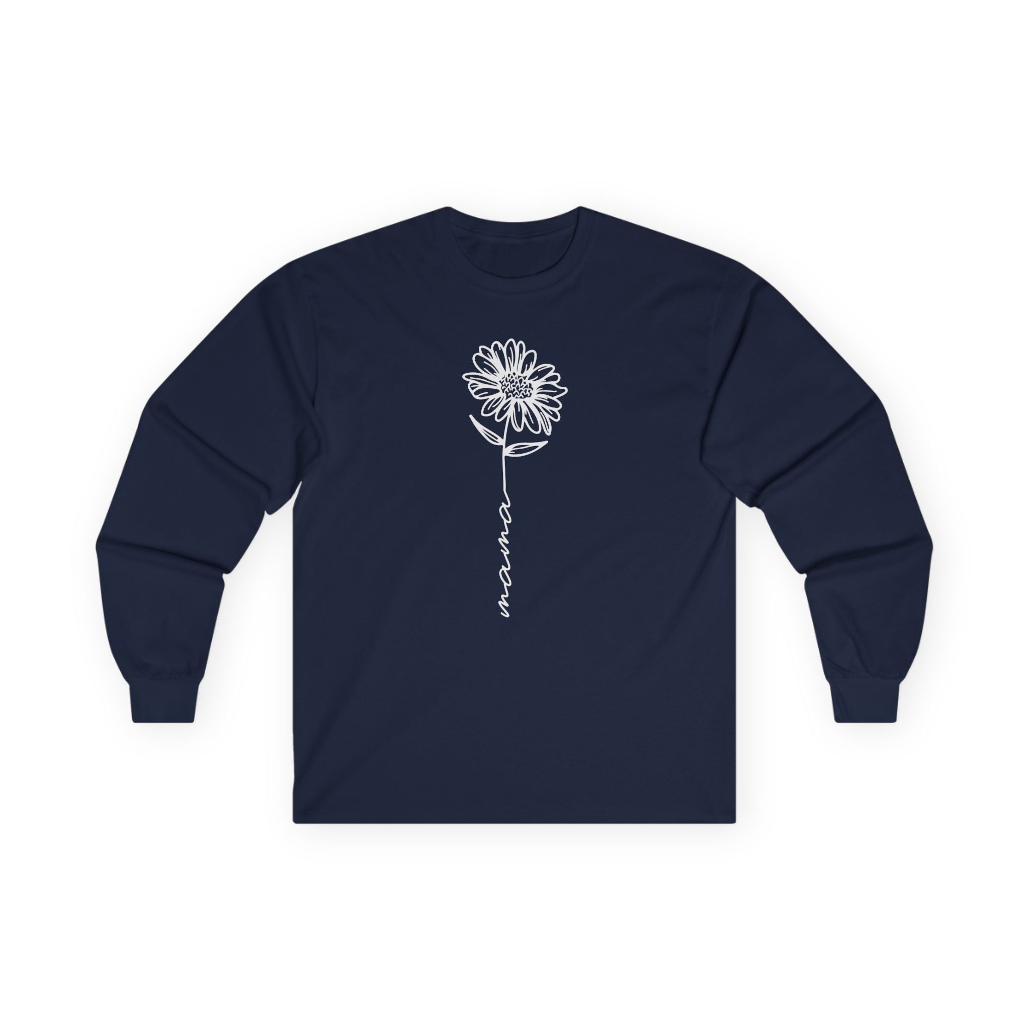 Mom Long Sleeve Tee - Floral Moma | Long - sleeve by atgodanddesigns