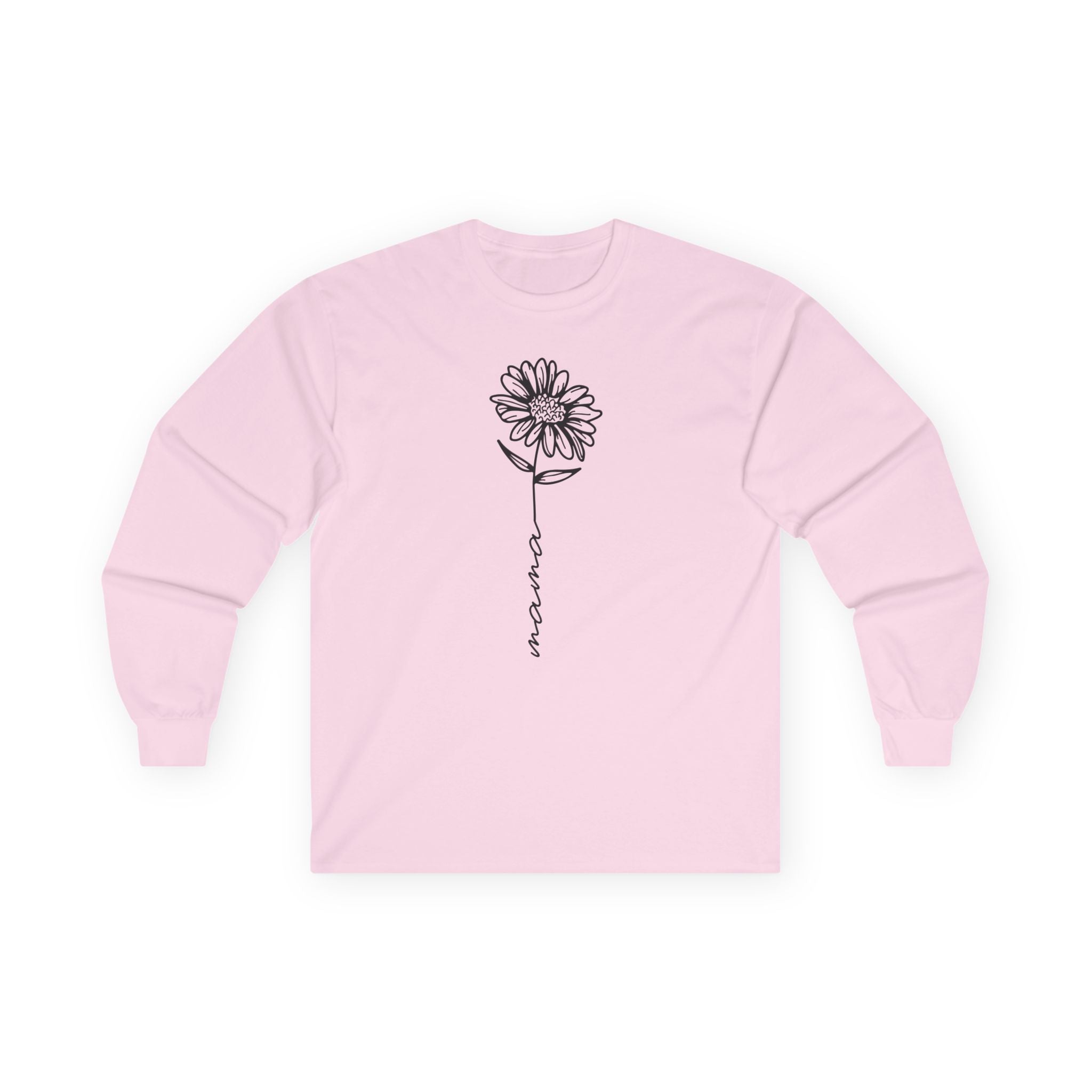 Mom Long Sleeve Tee - Floral Moma | Long - sleeve by atgodanddesigns