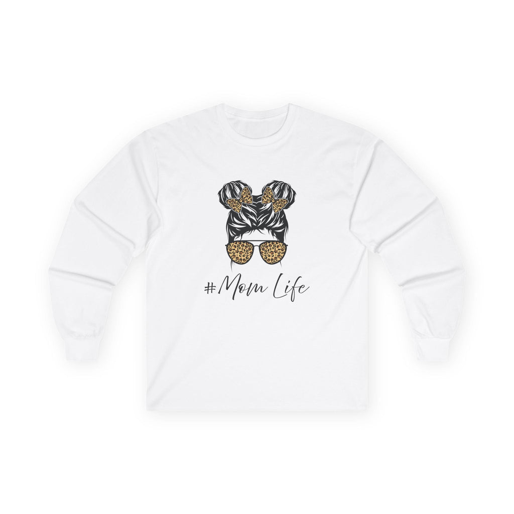Mom Long Sleeve Tee - Mom Life | Long - sleeve by atgodanddesigns