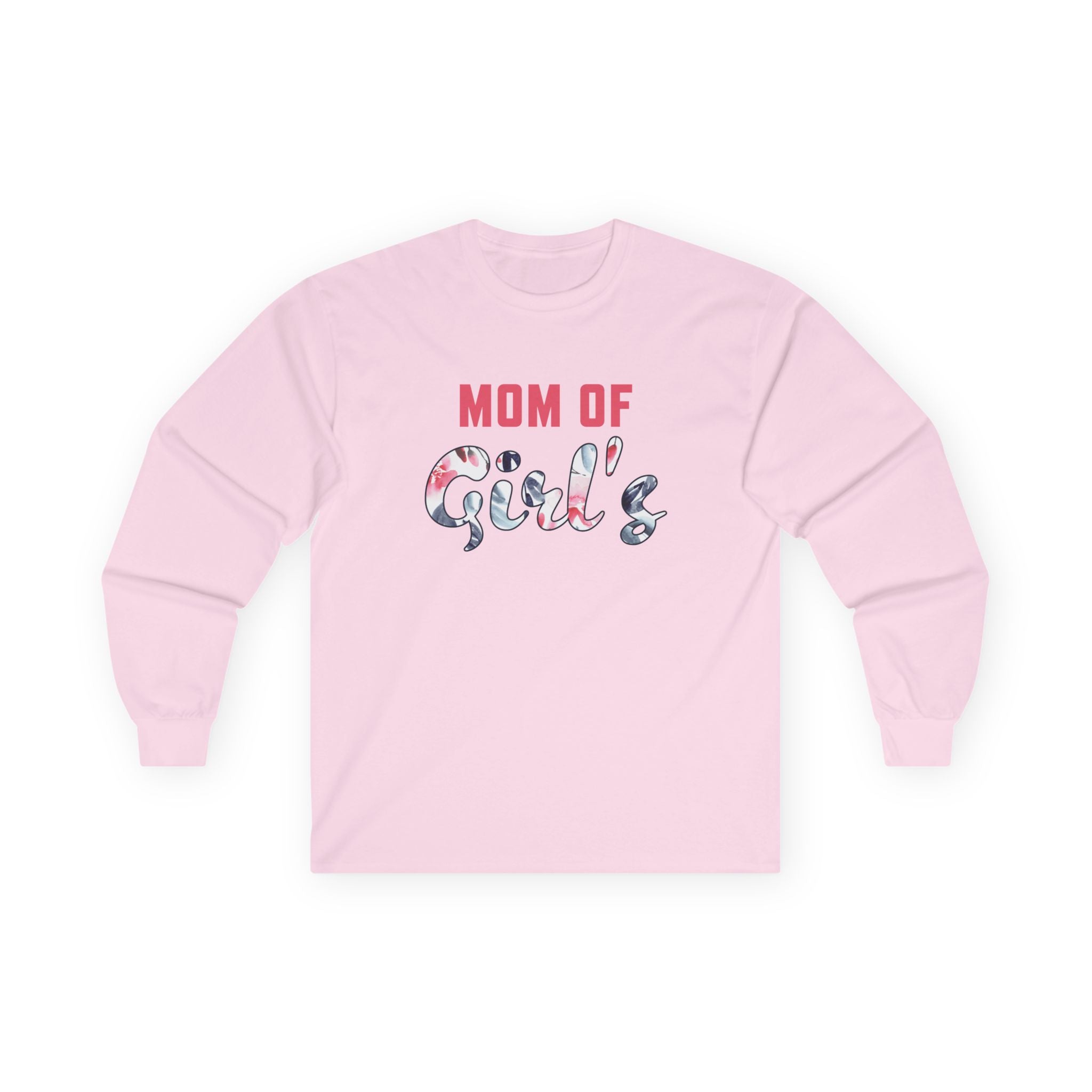 Mom Long Sleeve Tee - Mom Of Girls | Long - sleeve by atgodanddesigns