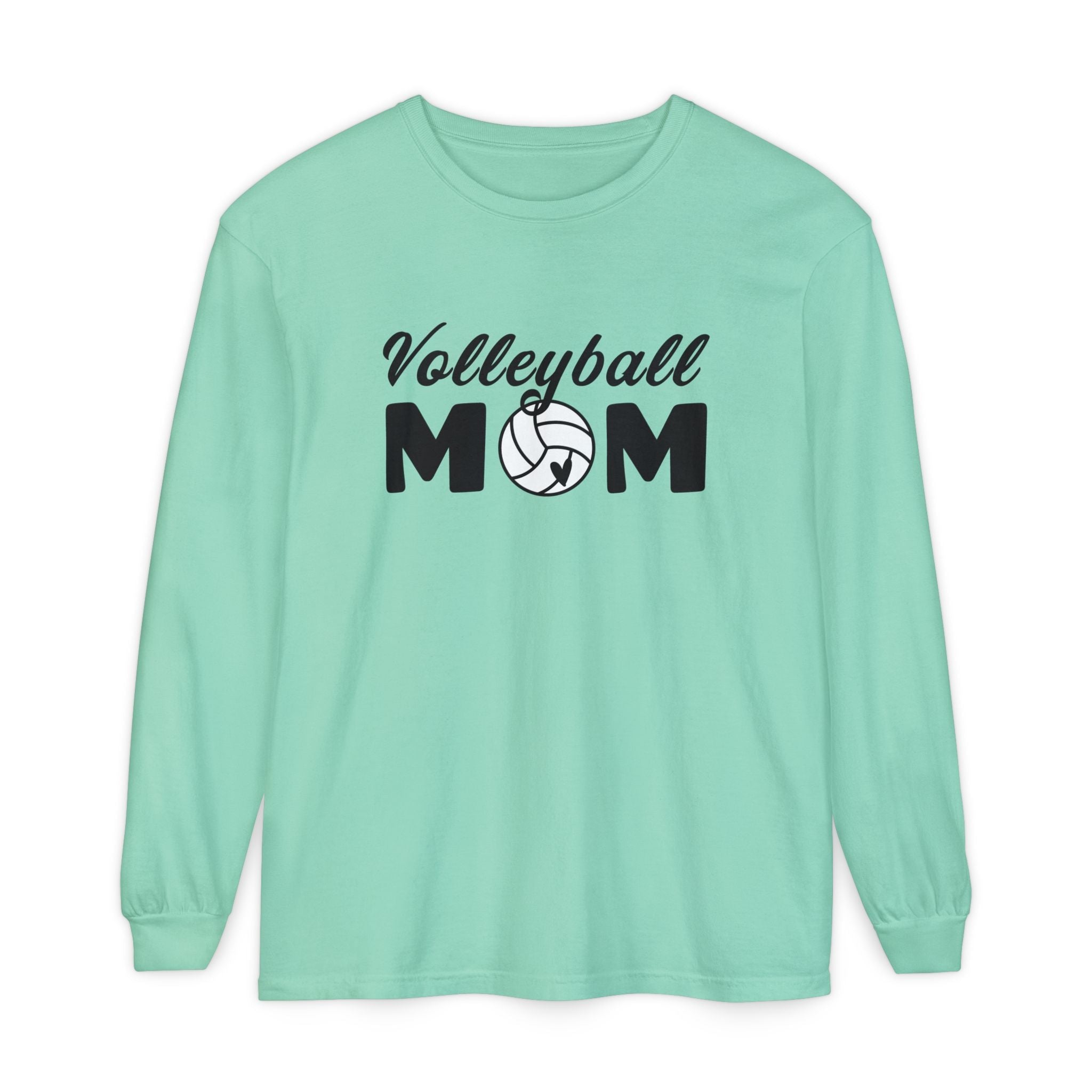Mom Long Sleeve Tee - Volleyball Mom | Long - sleeve by atgodanddesigns