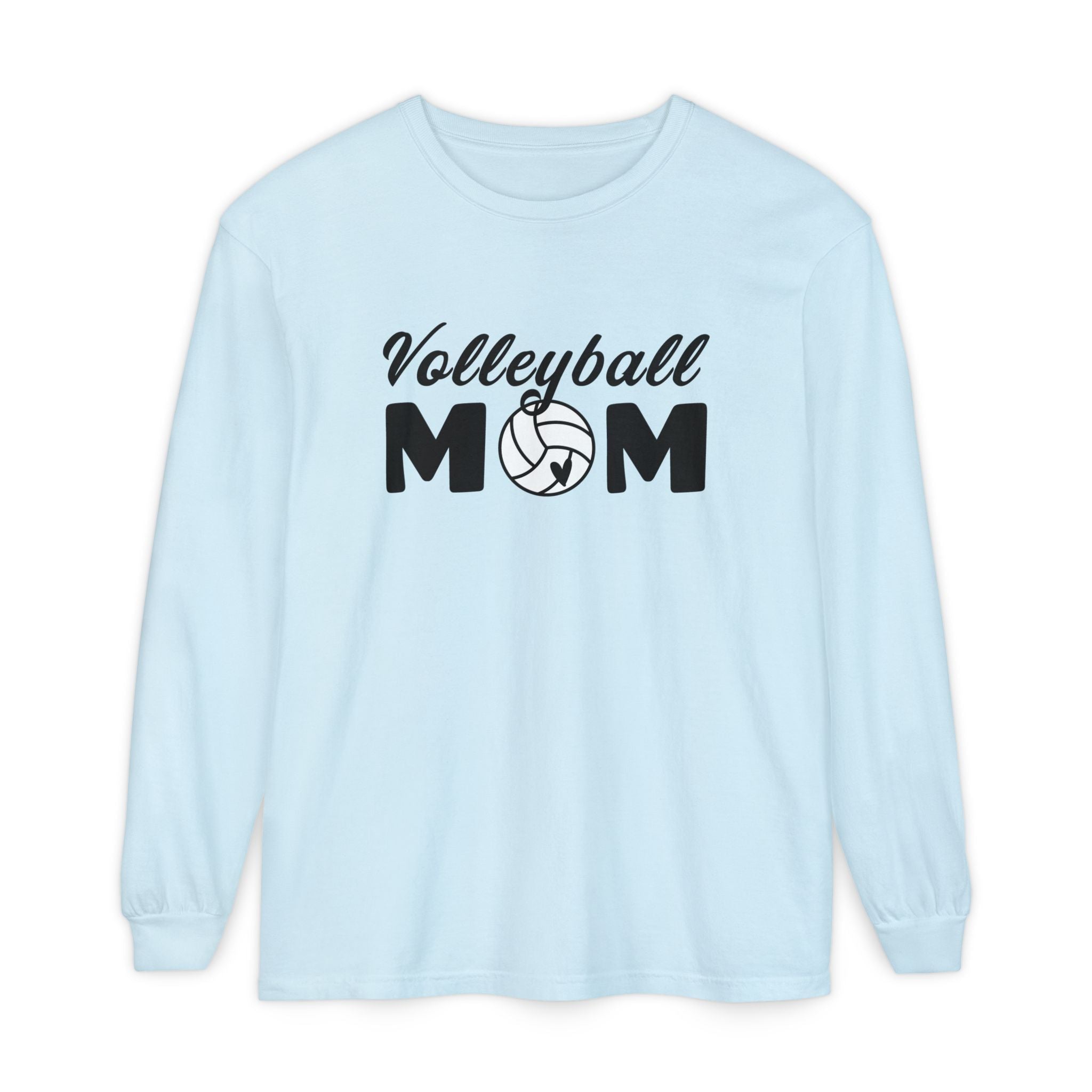 Mom Long Sleeve Tee - Volleyball Mom | Long - sleeve by atgodanddesigns