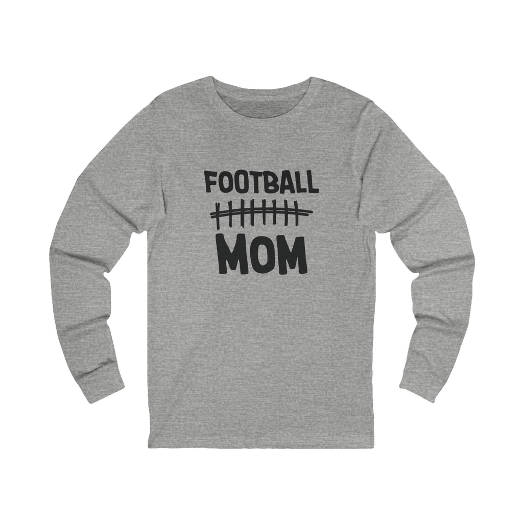 Mom Long Sleeves - Football Mom | Long - sleeve by atgodanddesigns