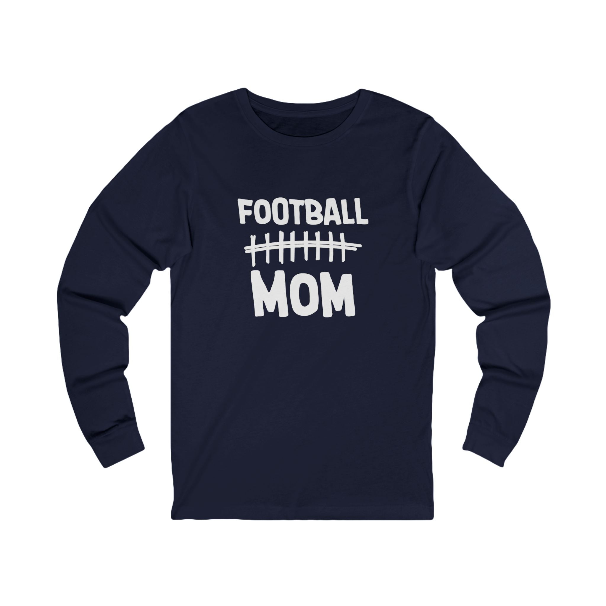 Mom Long Sleeves - Football Mom | Long - sleeve by atgodanddesigns