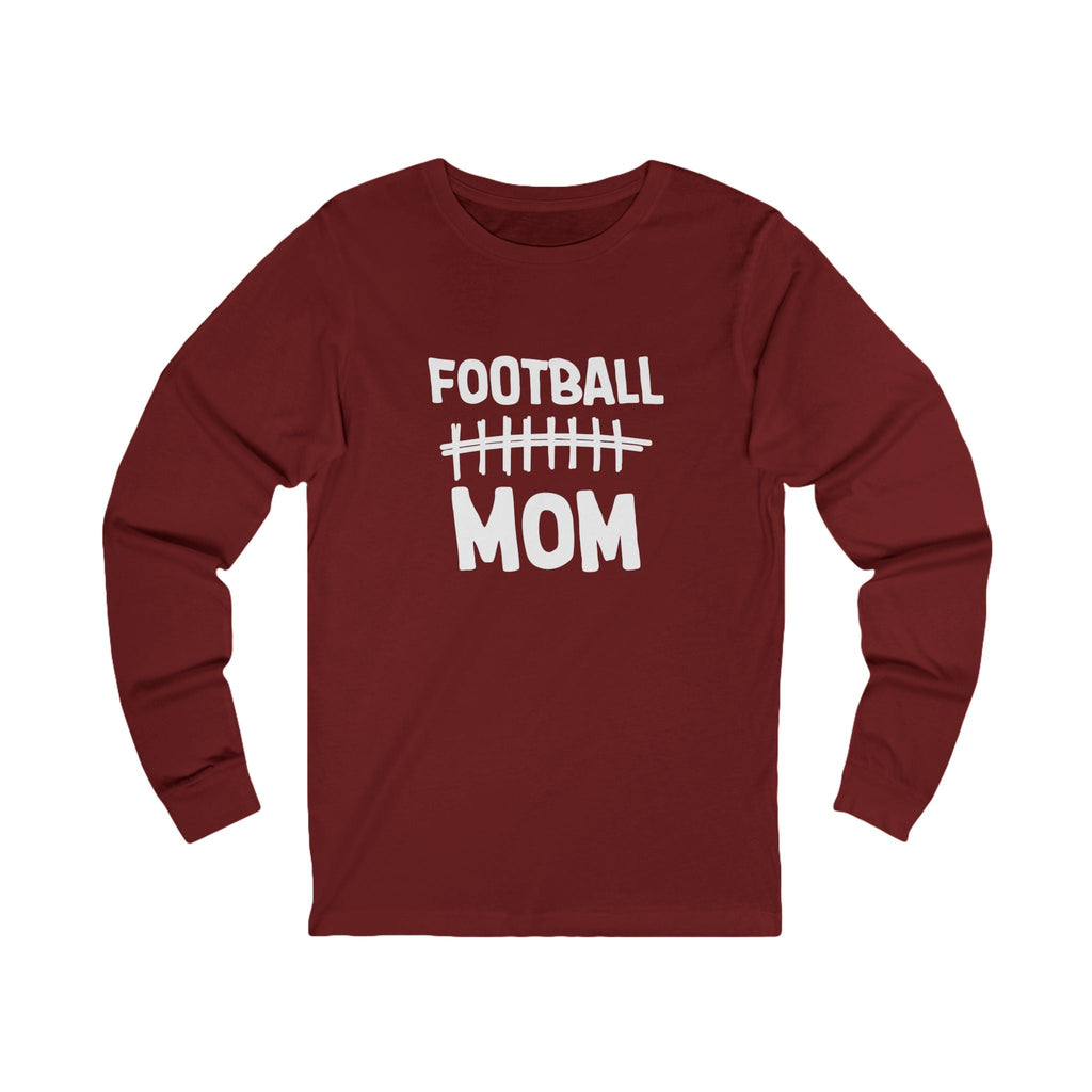 Mom Long Sleeves - Football Mom | Long - sleeve by atgodanddesigns