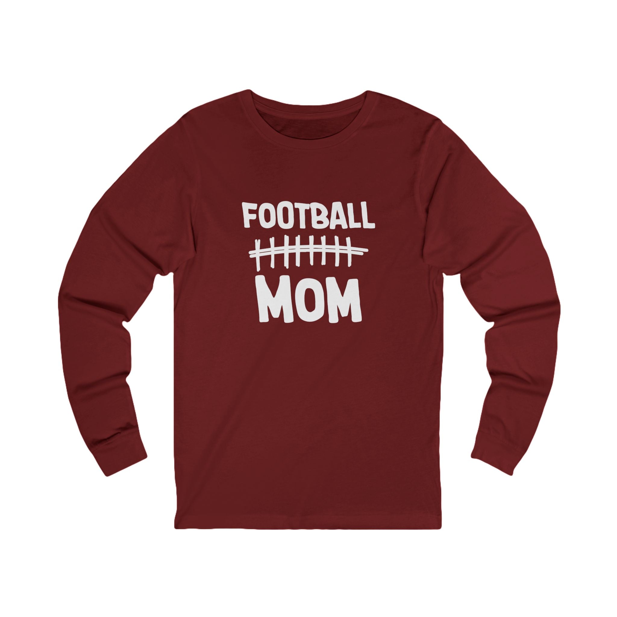 Mom Long Sleeves - Football Mom | Long - sleeve by atgodanddesigns