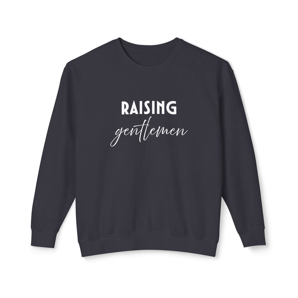Mom Sweater - Raising Gentlemen | Sweatshirt by atgodanddesigns