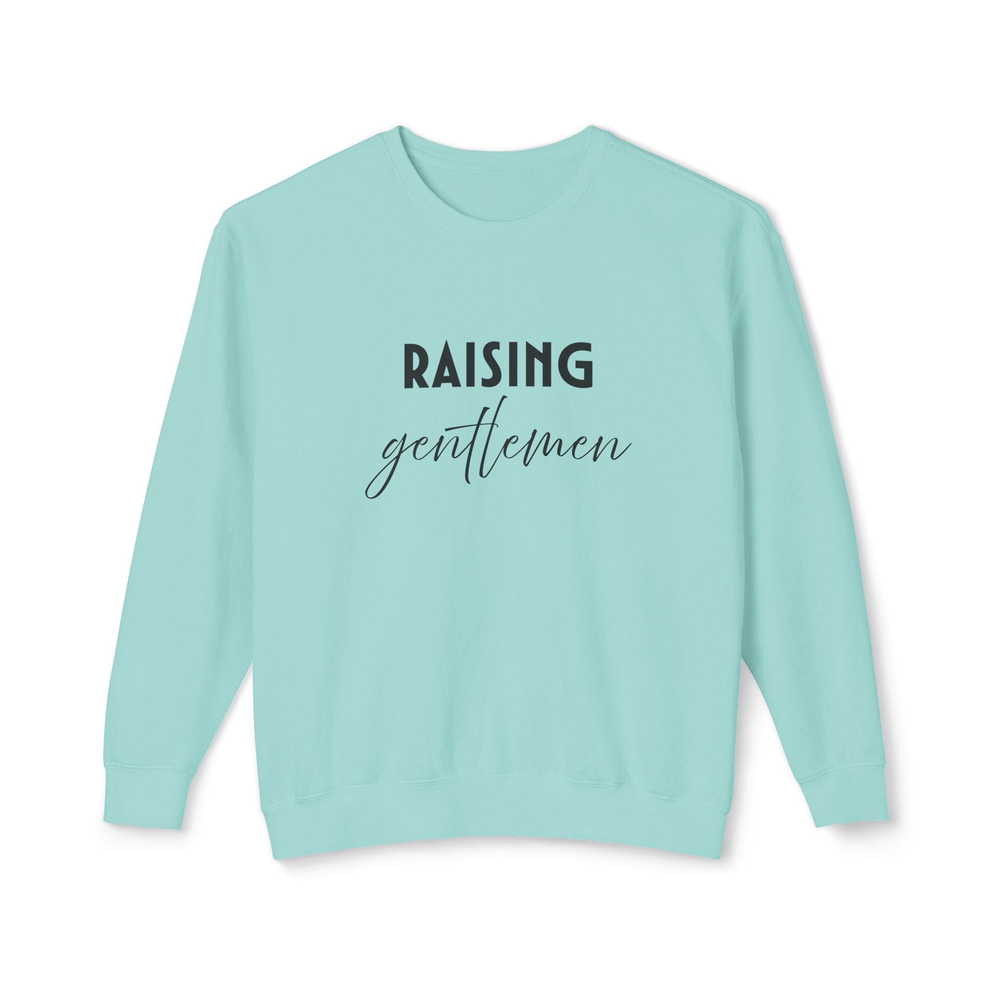 Mom Sweater - Raising Gentlemen | Sweatshirt by atgodanddesigns