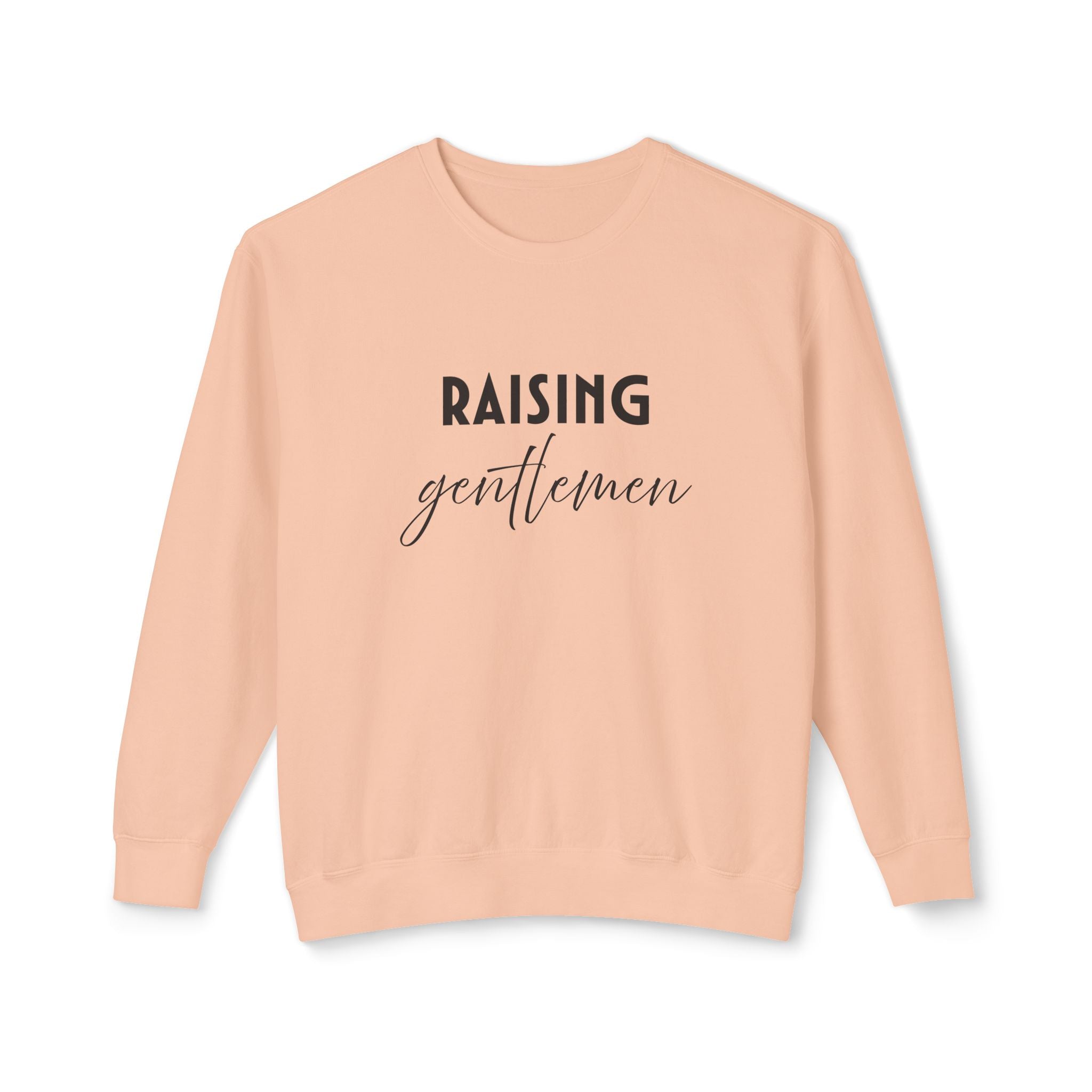 Mom Sweater - Raising Gentlemen | Sweatshirt by atgodanddesigns