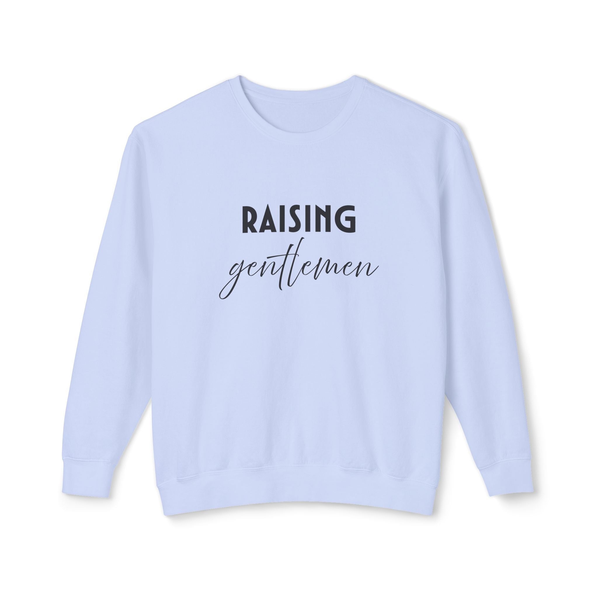 Mom Sweater - Raising Gentlemen | Sweatshirt by atgodanddesigns