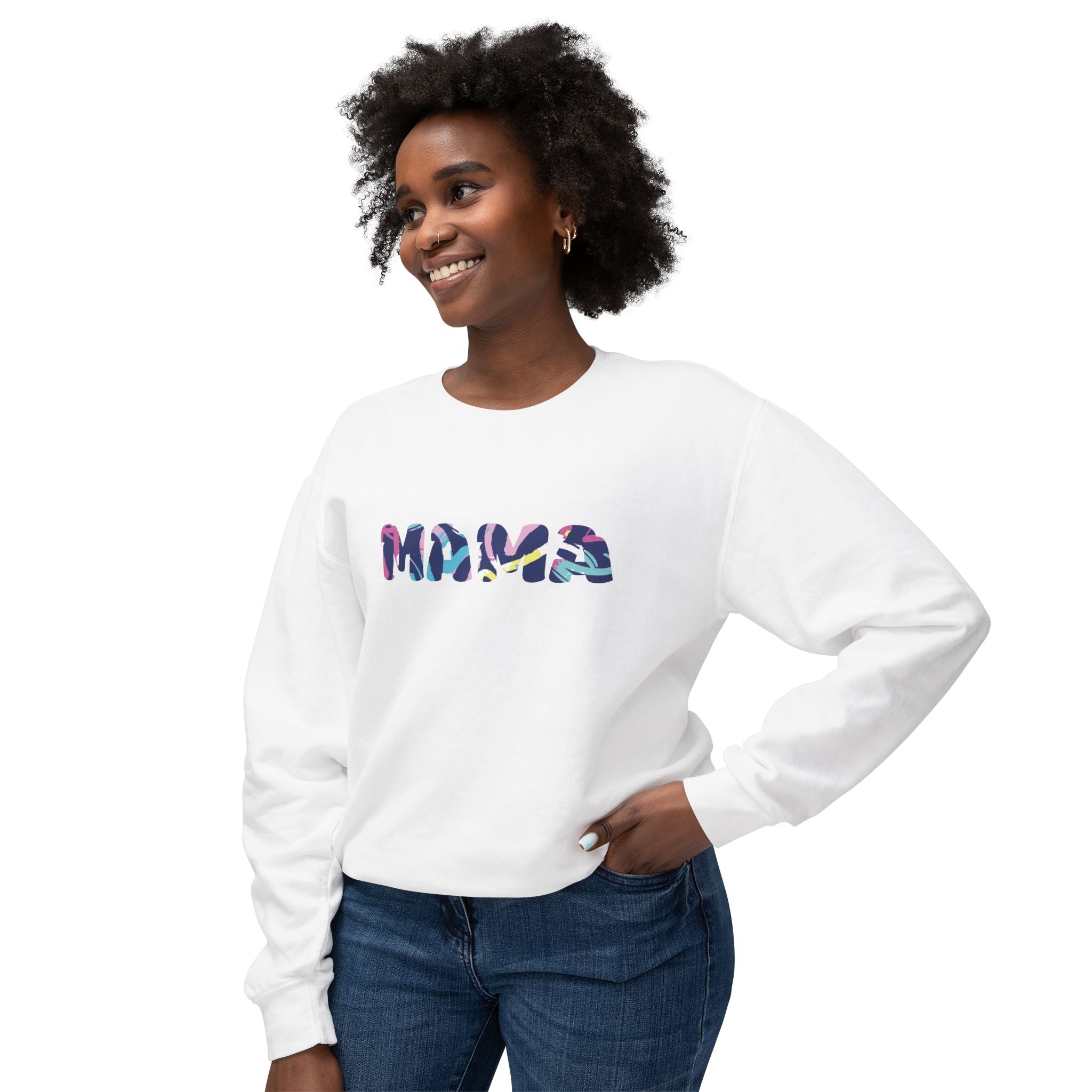 Mom Sweatshirt - MAMA | Sweatshirt by atgodanddesigns