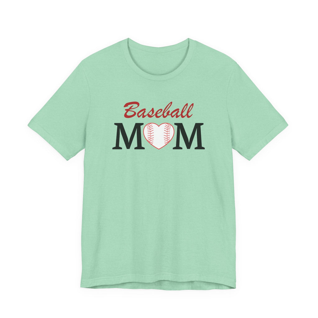 Mom T-Shirt - Baseball Mom | T-Shirt by atgodanddesigns