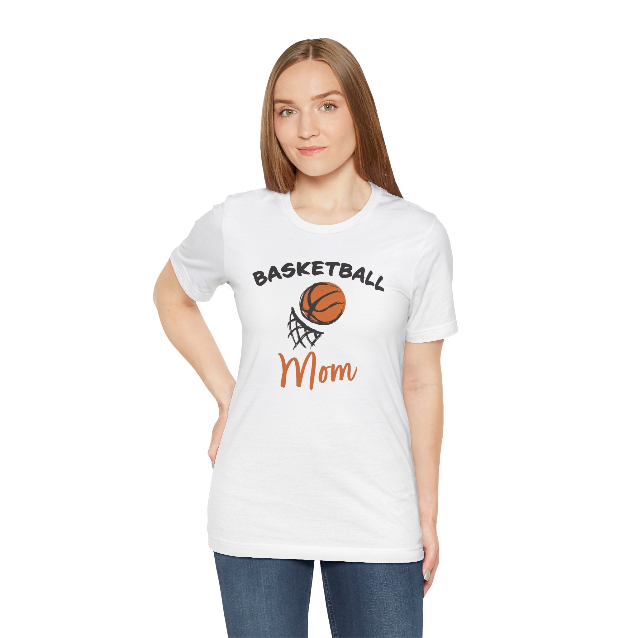 Mom T-Shirt - Basket Ball Mom | T-Shirt by atgodanddesigns