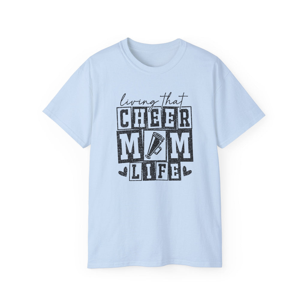 Mom T-Shirt - Cheer Mom | T-Shirt by atgodanddesigns