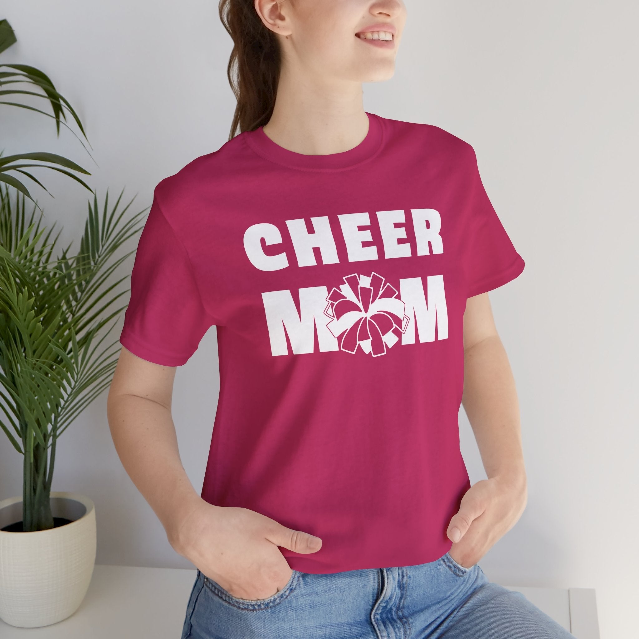 Mom T-Shirt - Cheer Mom | T-Shirt by atgodanddesigns
