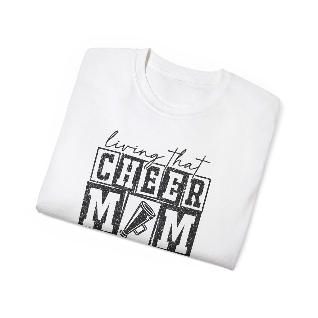Mom T-Shirt - Cheer Mom | T-Shirt by atgodanddesigns