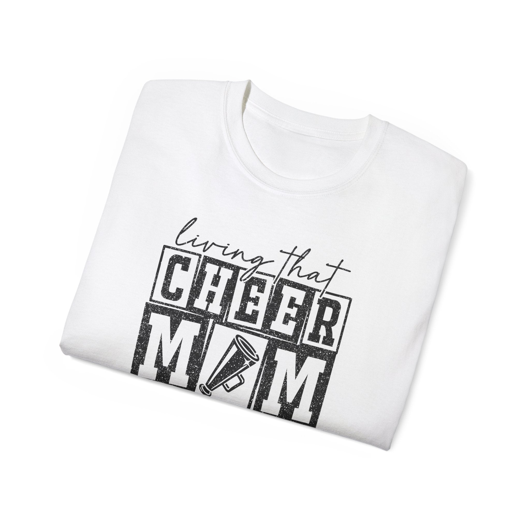 Mom T-Shirt - Cheer Mom | T-Shirt by atgodanddesigns