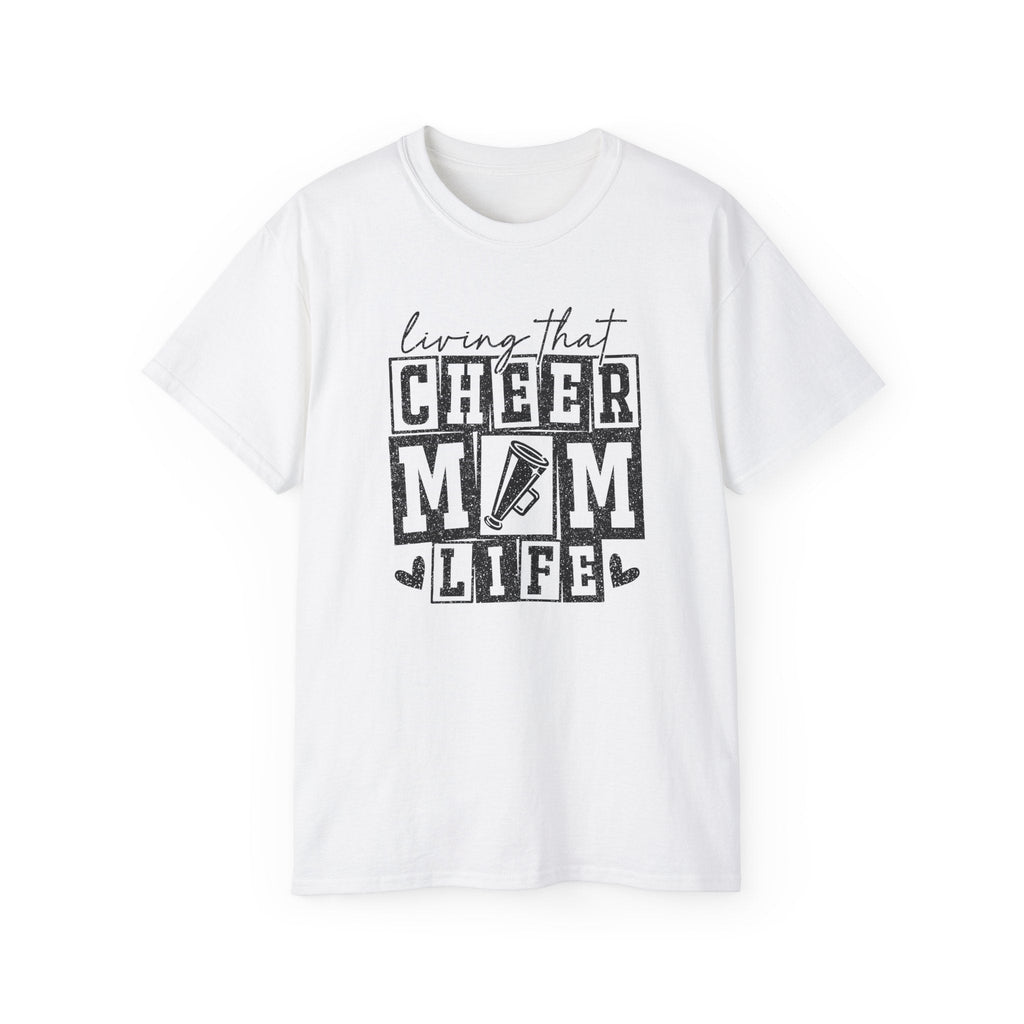 Mom T-Shirt - Cheer Mom | T-Shirt by atgodanddesigns