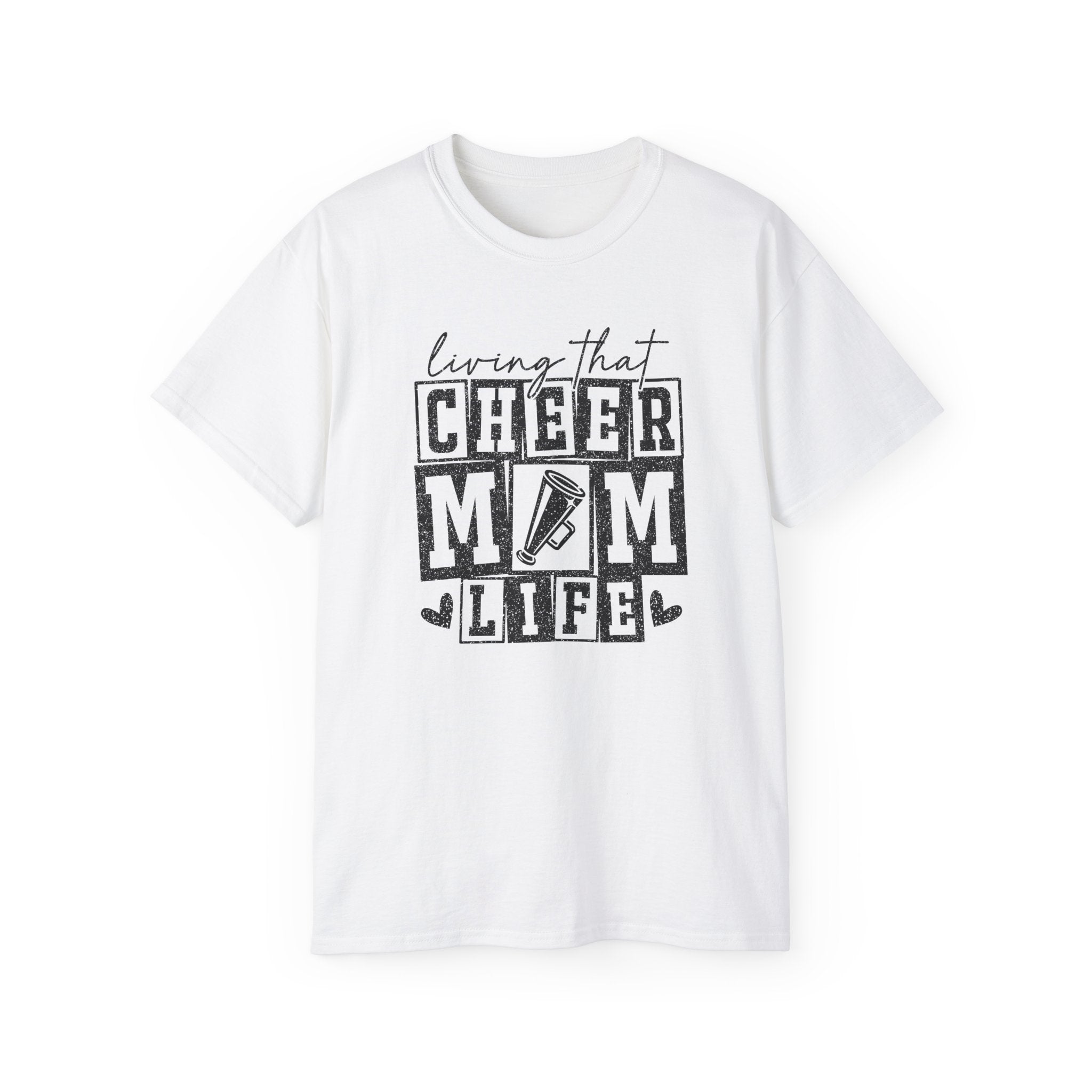 Mom T-Shirt - Cheer Mom | T-Shirt by atgodanddesigns