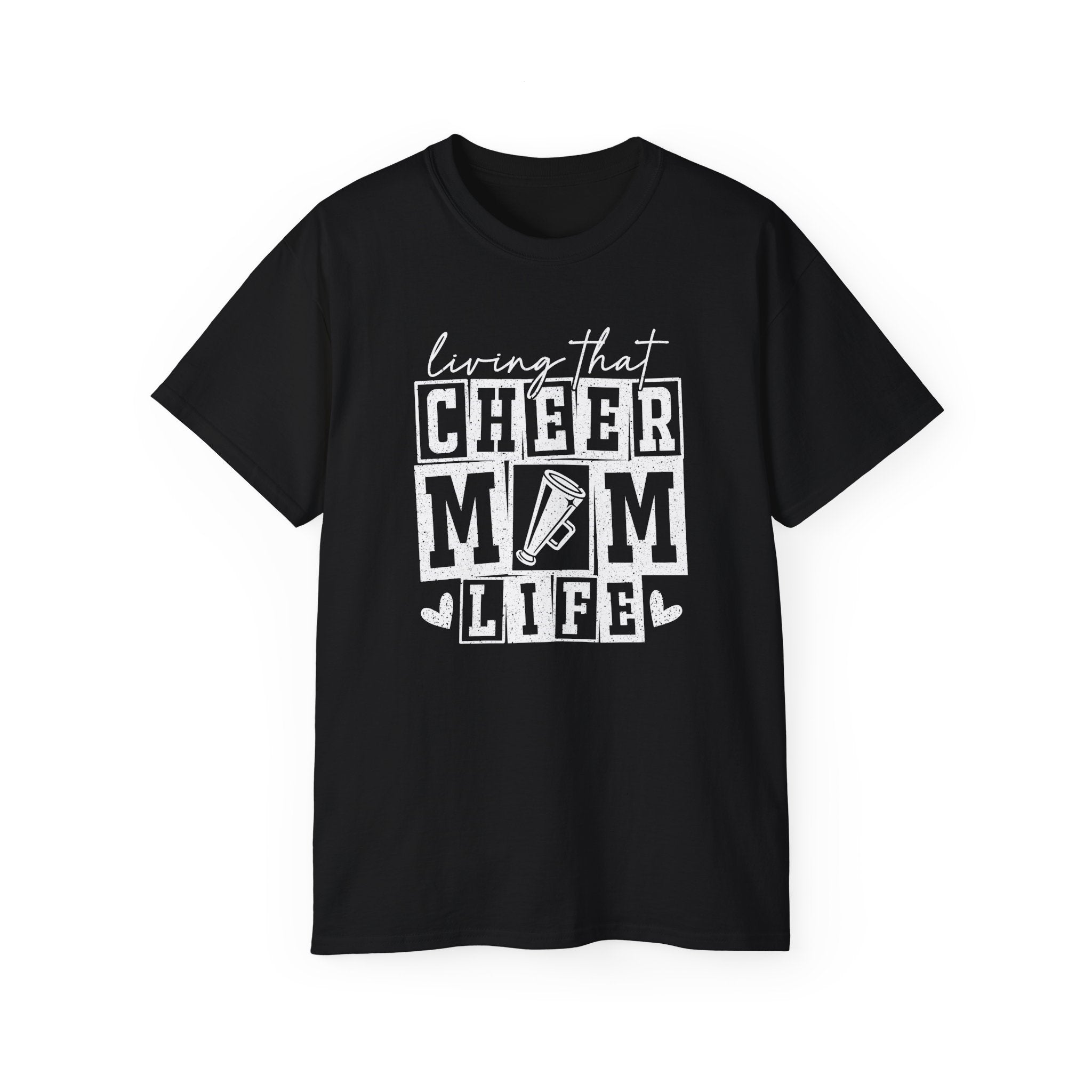 Mom T-Shirt - Cheer Mom | T-Shirt by atgodanddesigns