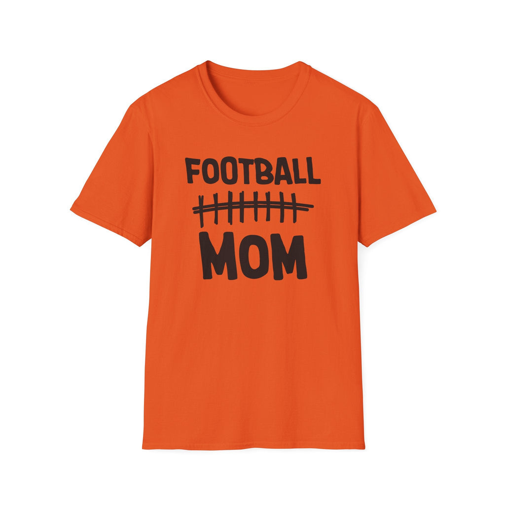 Mom T-Shirt - Football Mom | T-Shirt by atgodanddesigns