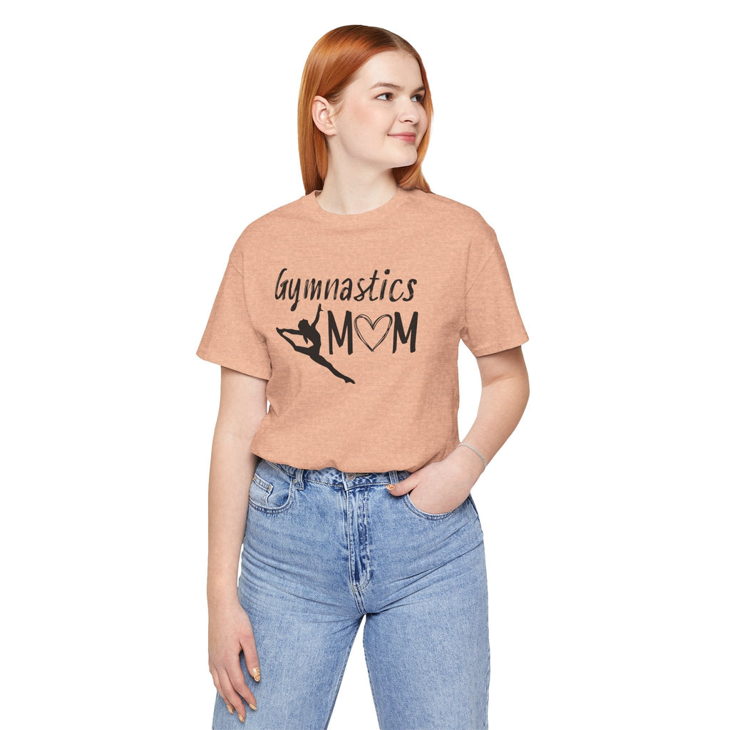 Mom T-Shirt - Gymnastics Mom | T-Shirt by atgodanddesigns
