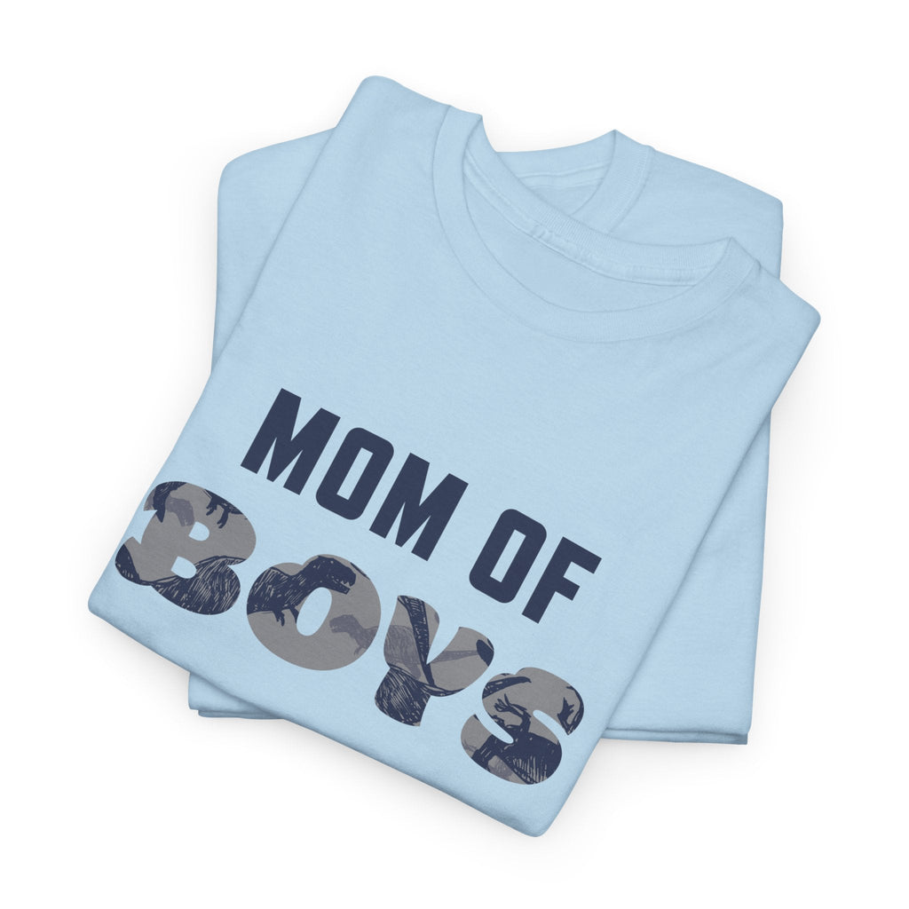 Mom T-Shirt - Mom Of Boys | T-Shirt by atgodanddesigns
