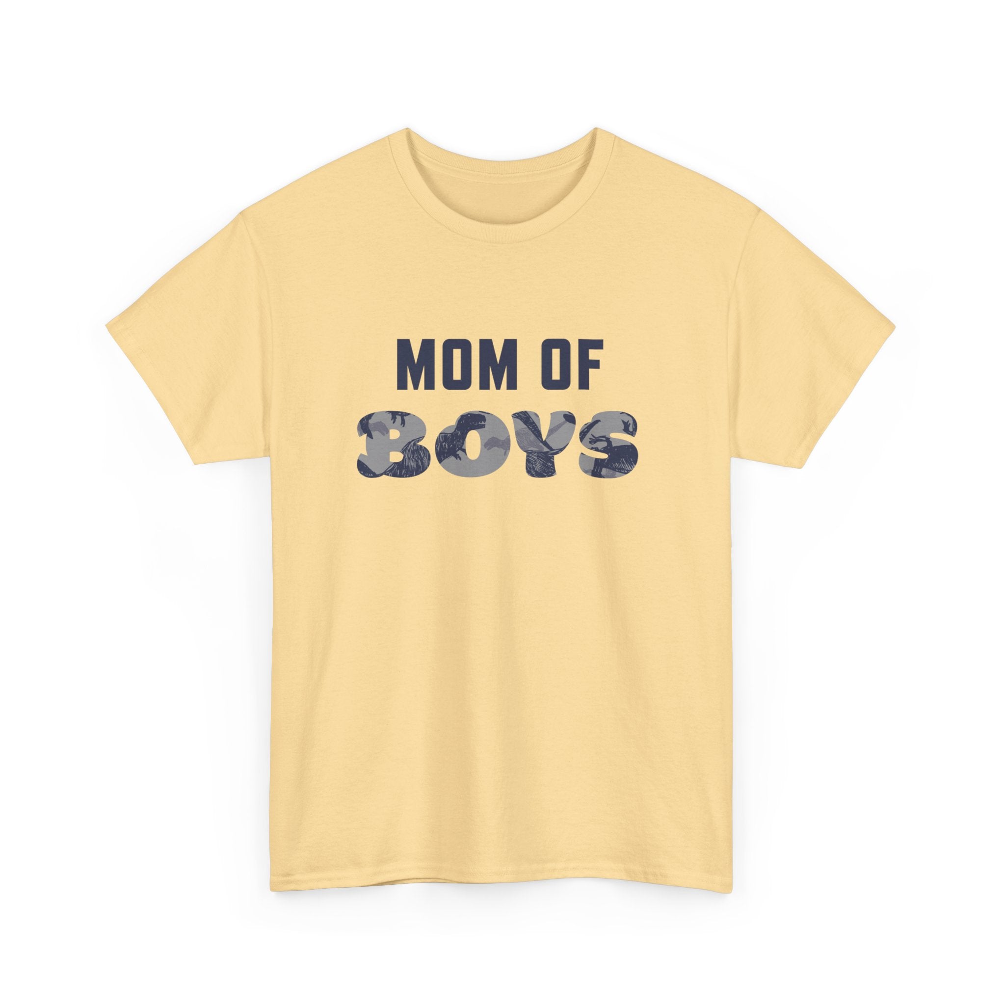 Mom T-Shirt - Mom Of Boys | T-Shirt by atgodanddesigns