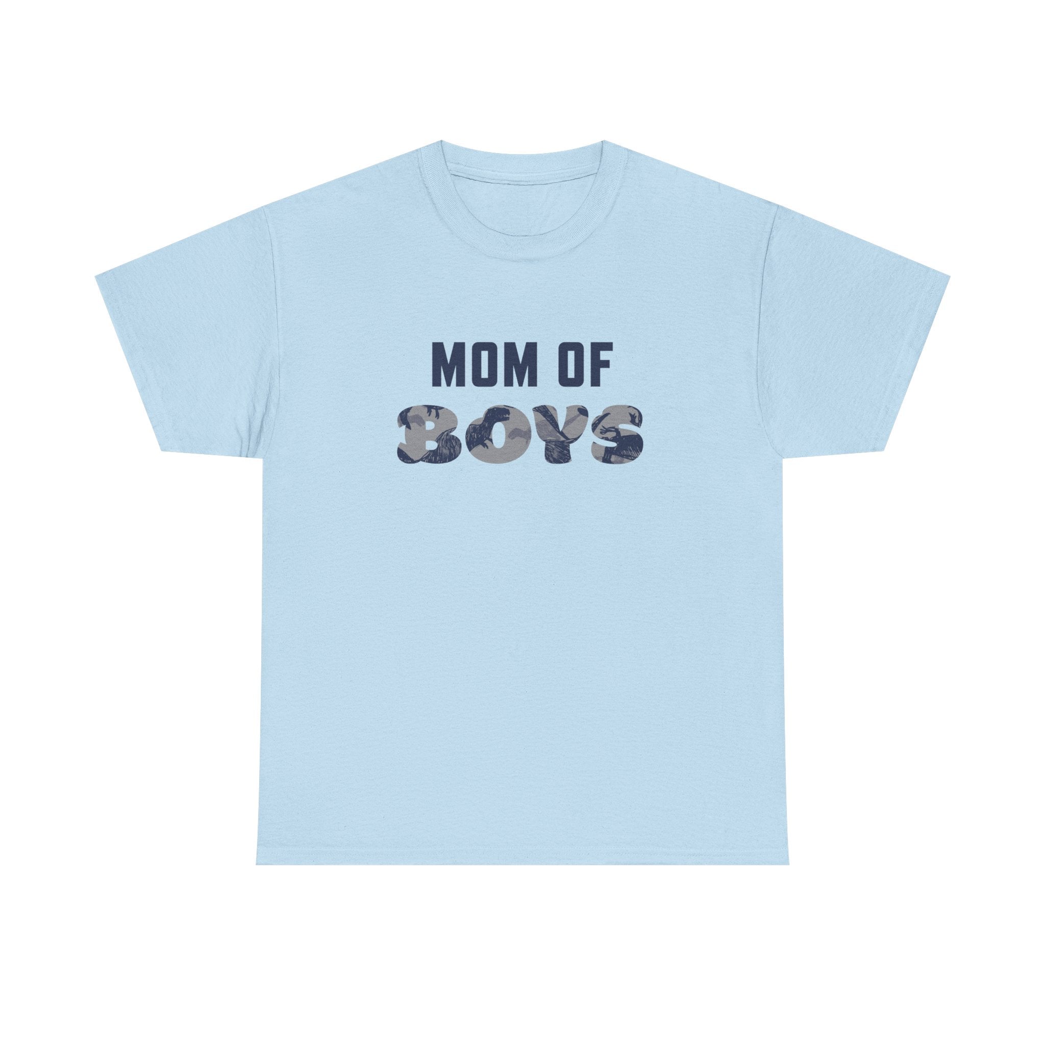 Mom T-Shirt - Mom Of Boys | T-Shirt by atgodanddesigns